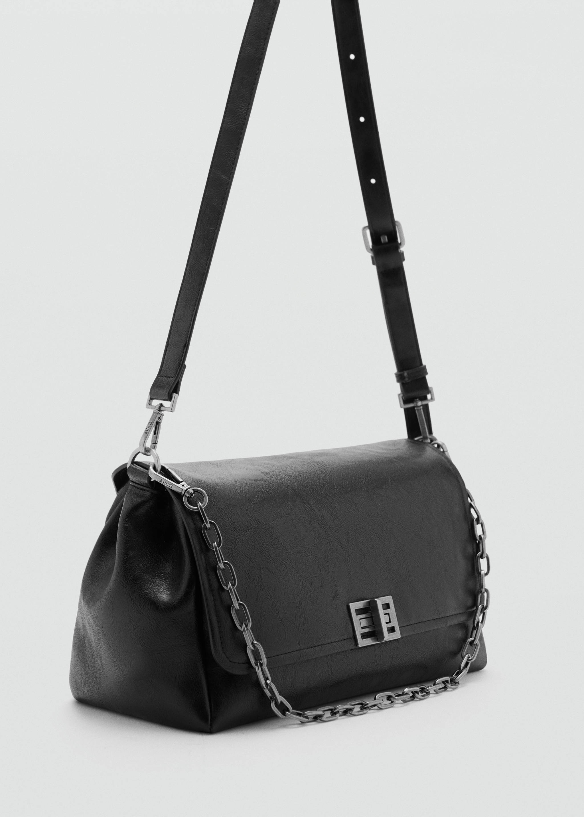 Sac rabat fermeture métallique - Plan moyen