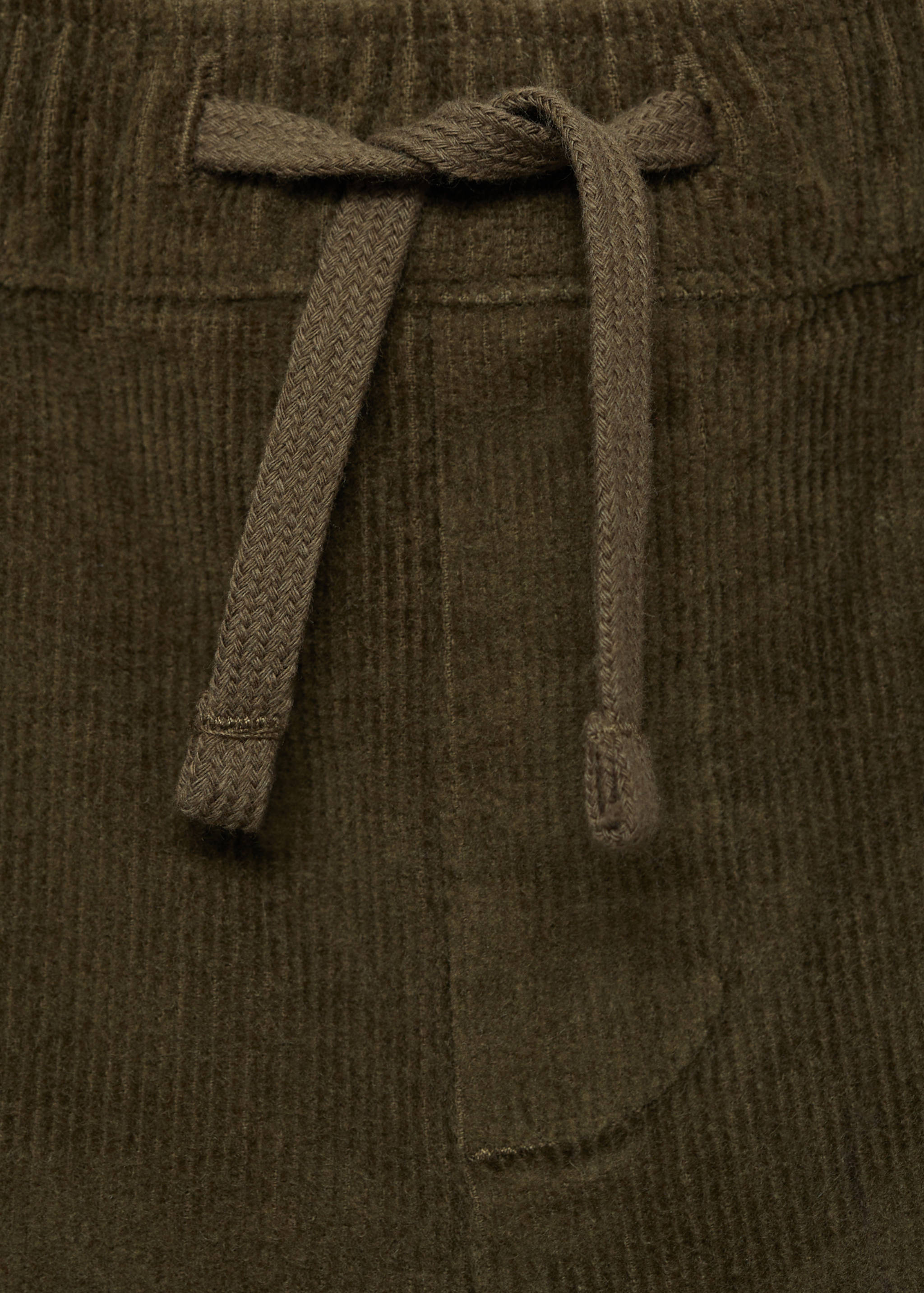 Lined corduroy trousers - Details of the article 8