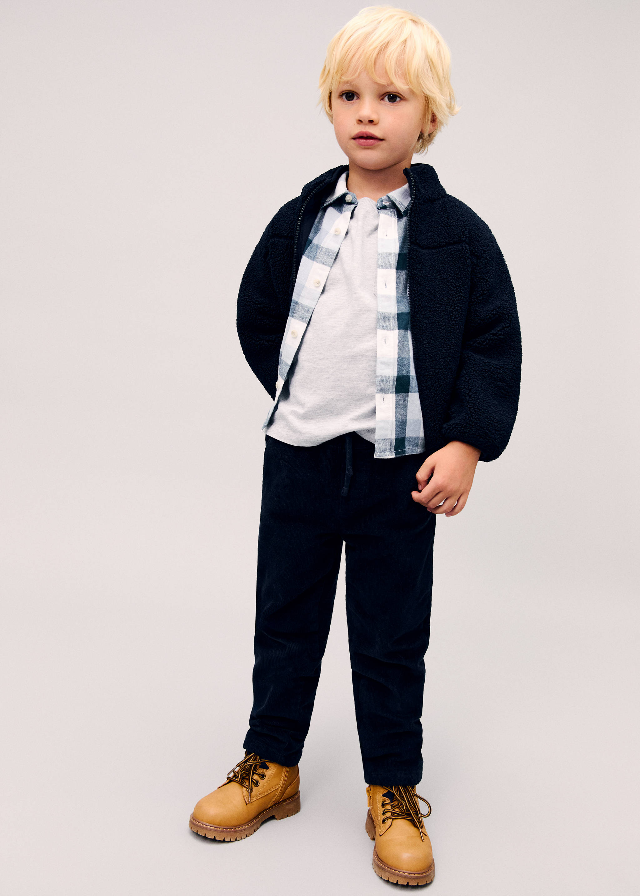 Lined corduroy trousers - Details of the article 5