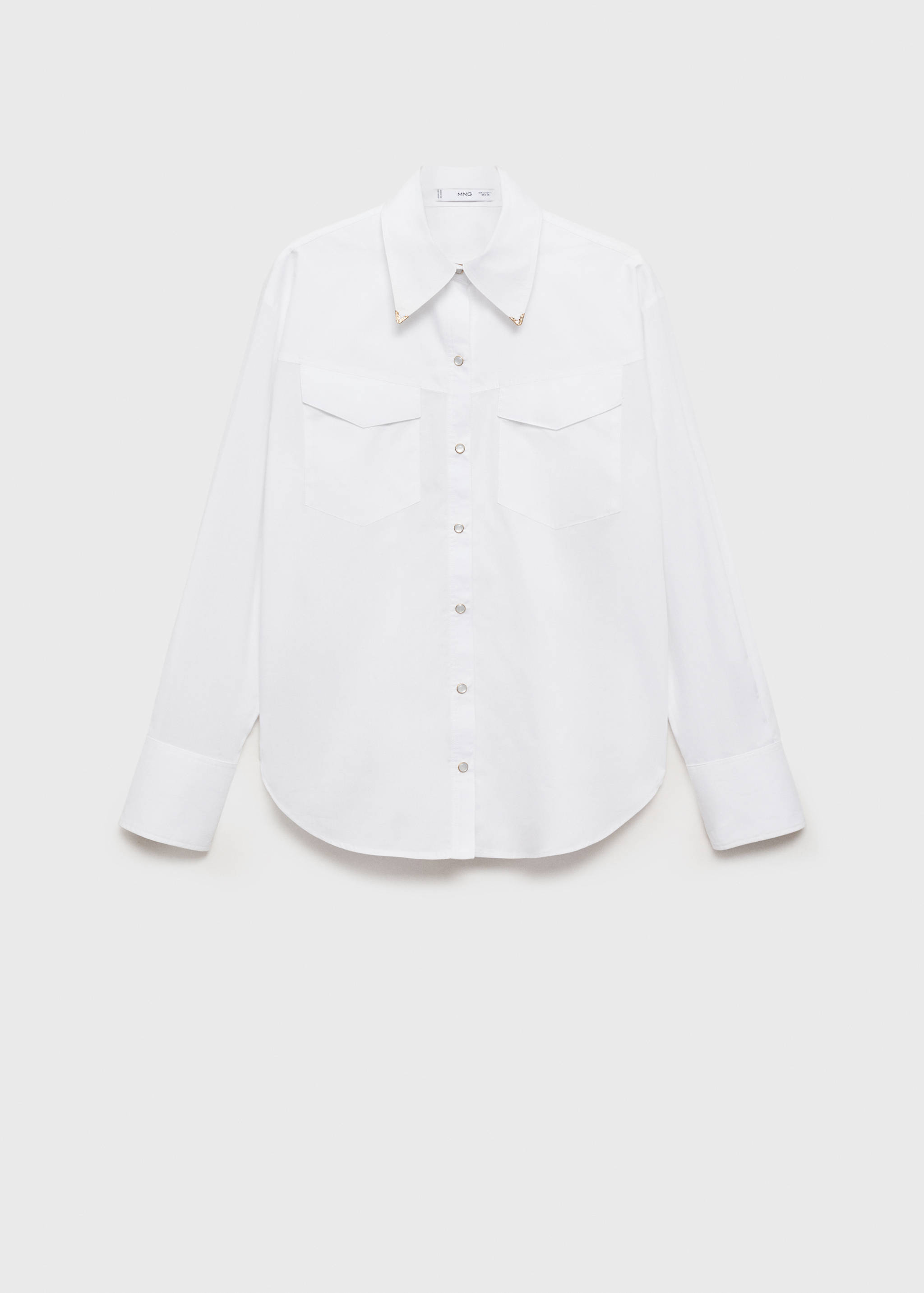 Metal detail shirt - Article without model