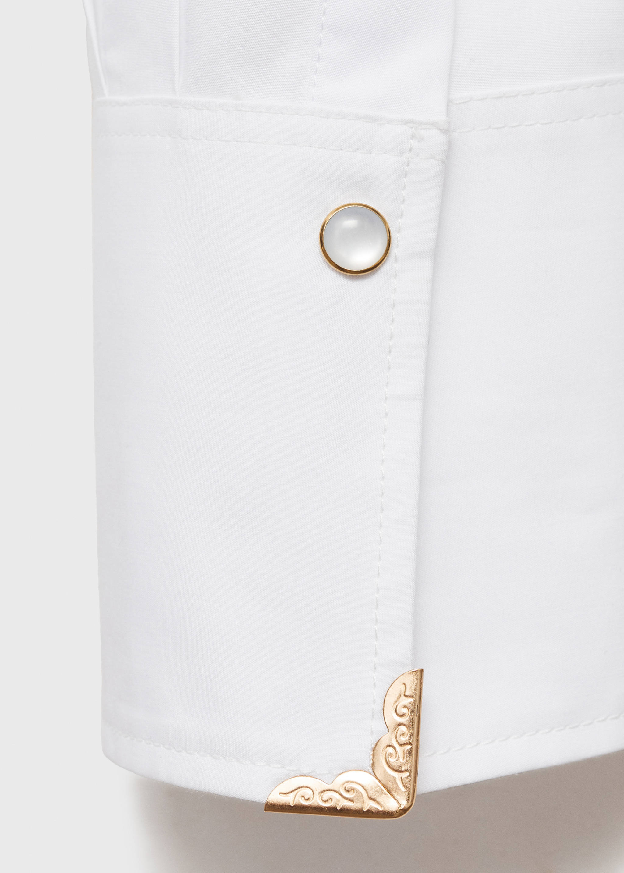 Metal detail shirt - Details of the article 0