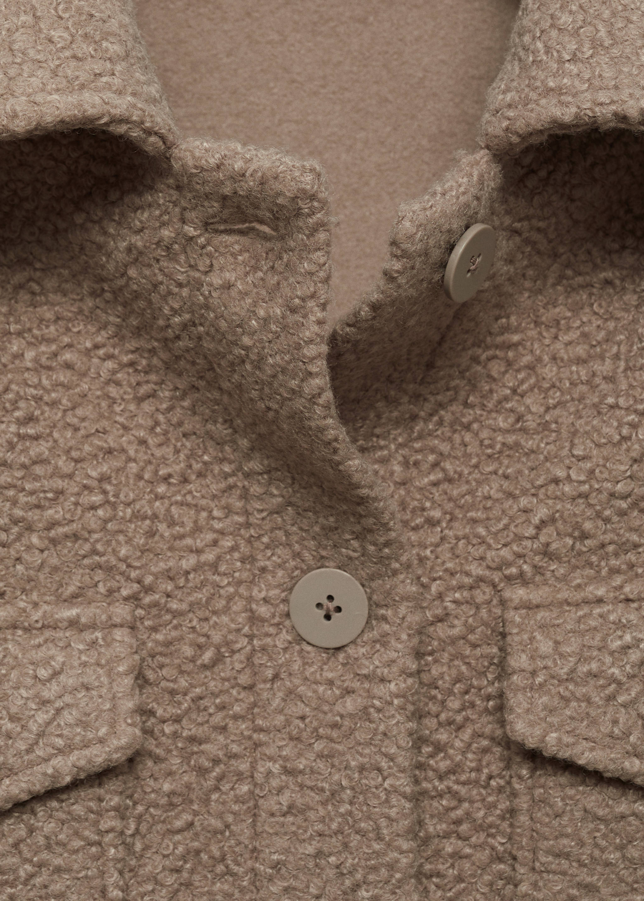 Bouclé jacket with pockets - Details of the article 8