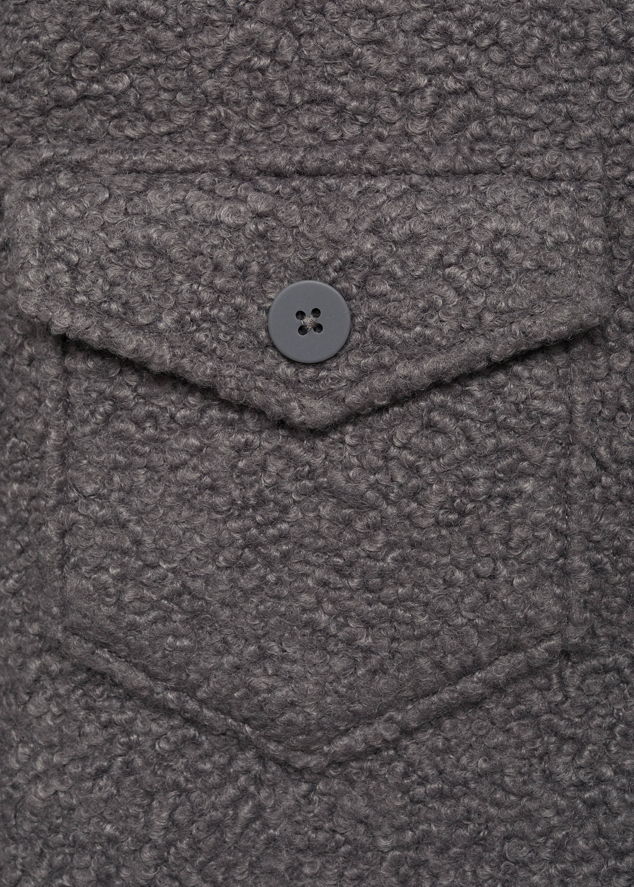 Bouclé jacket with pockets - Details of the article 0
