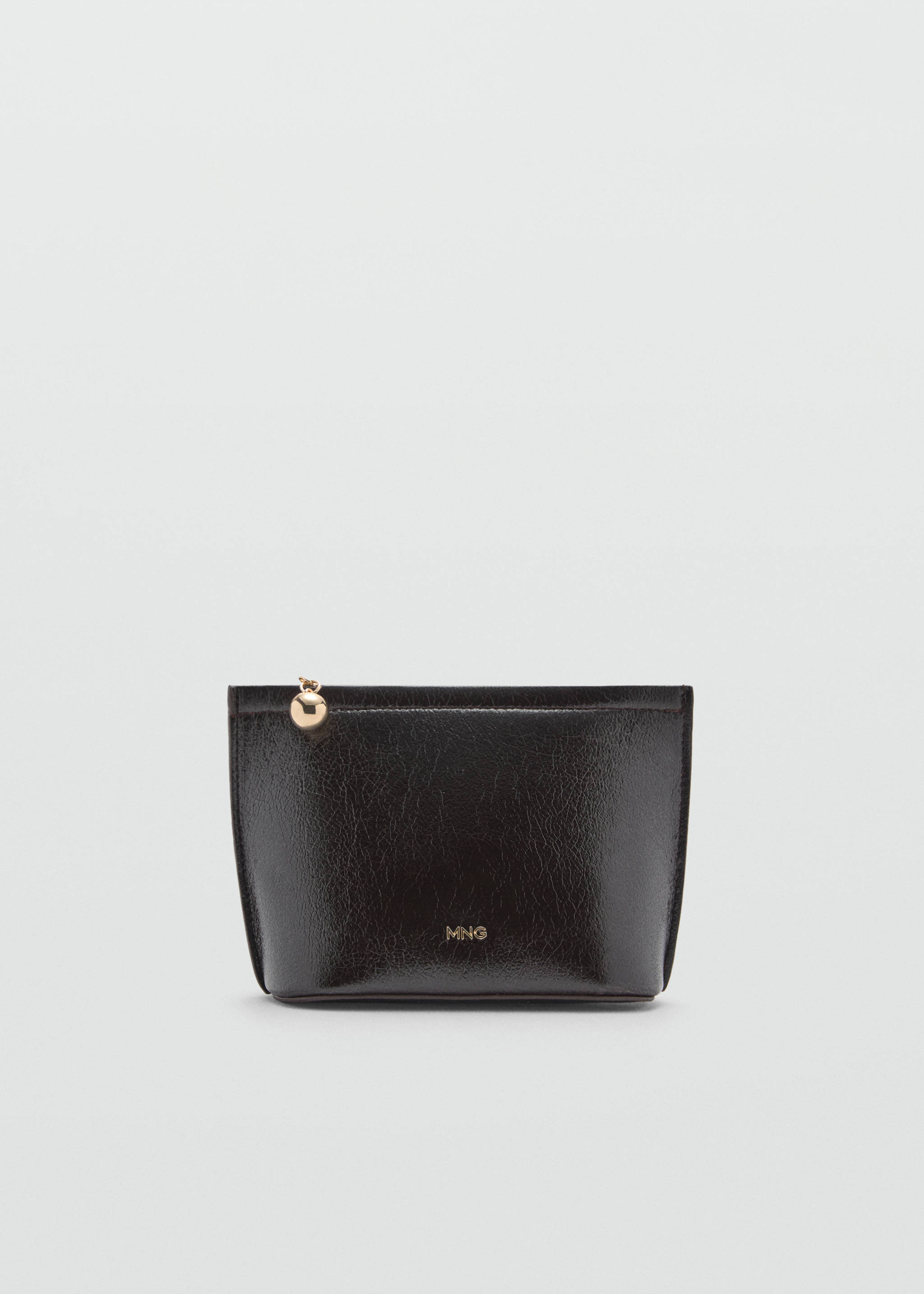 Faux-leather toiletry bag - Article without model