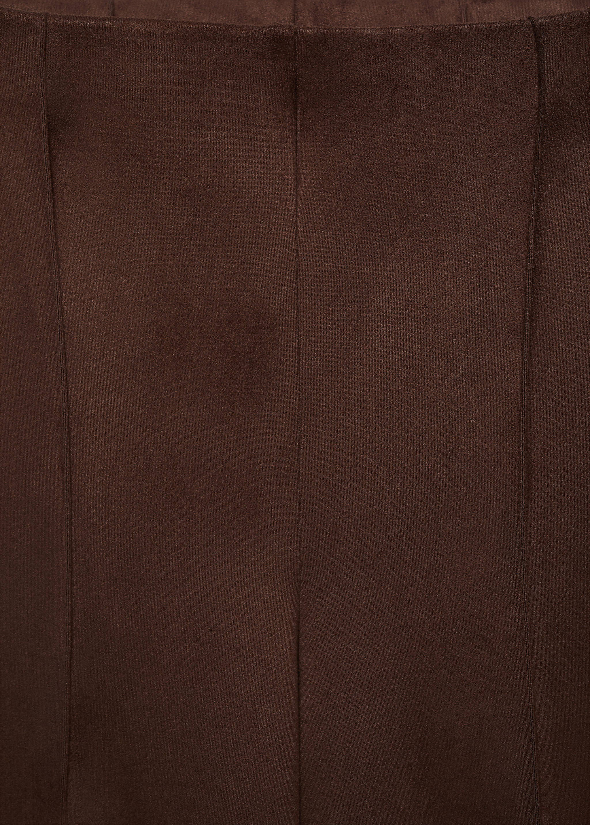 Wide leg suede-effect trousers - Details of the article 8