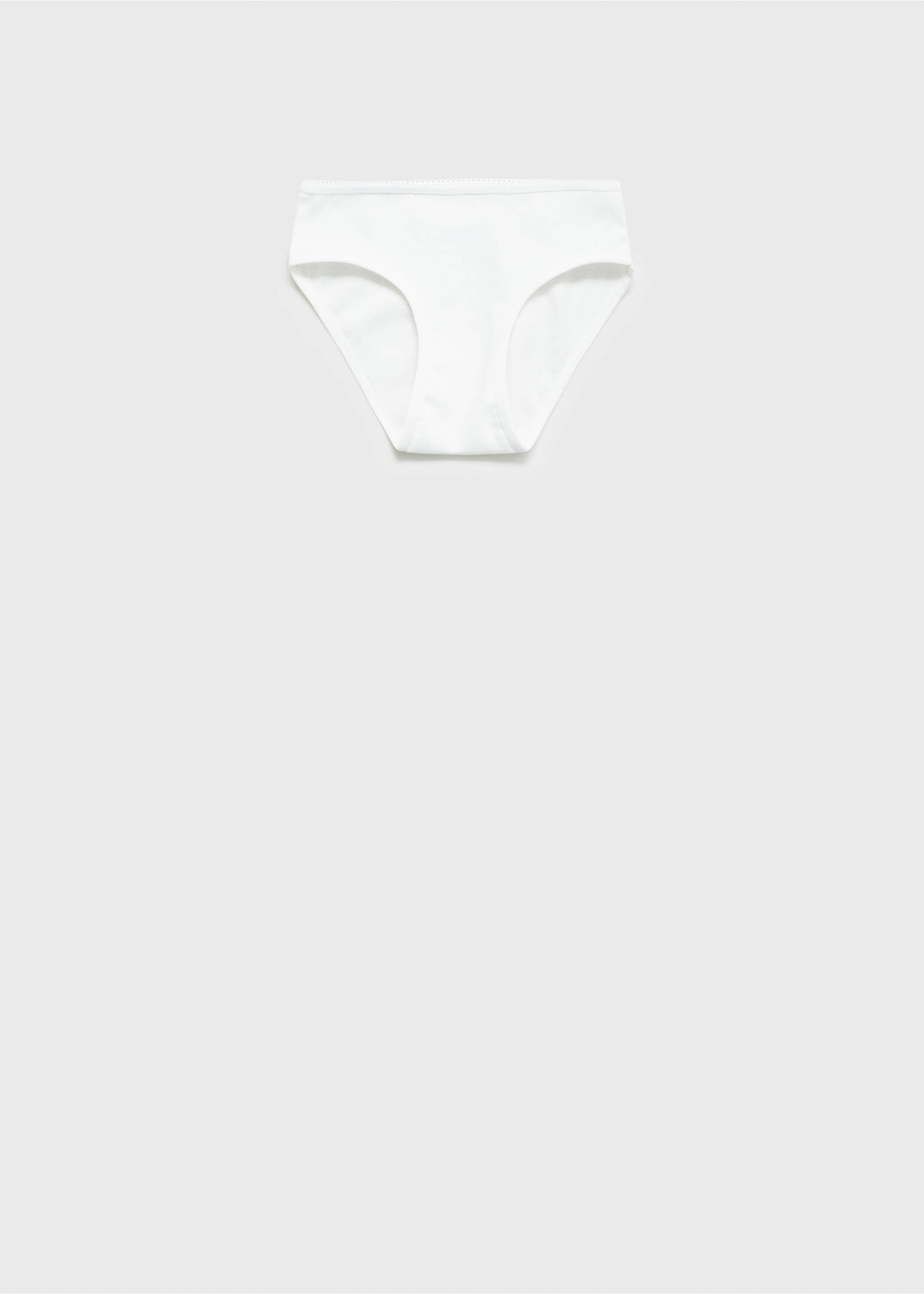 3 pack cotton panties - Details of the article 8, Sky Blue. Ref: 77057698-00.