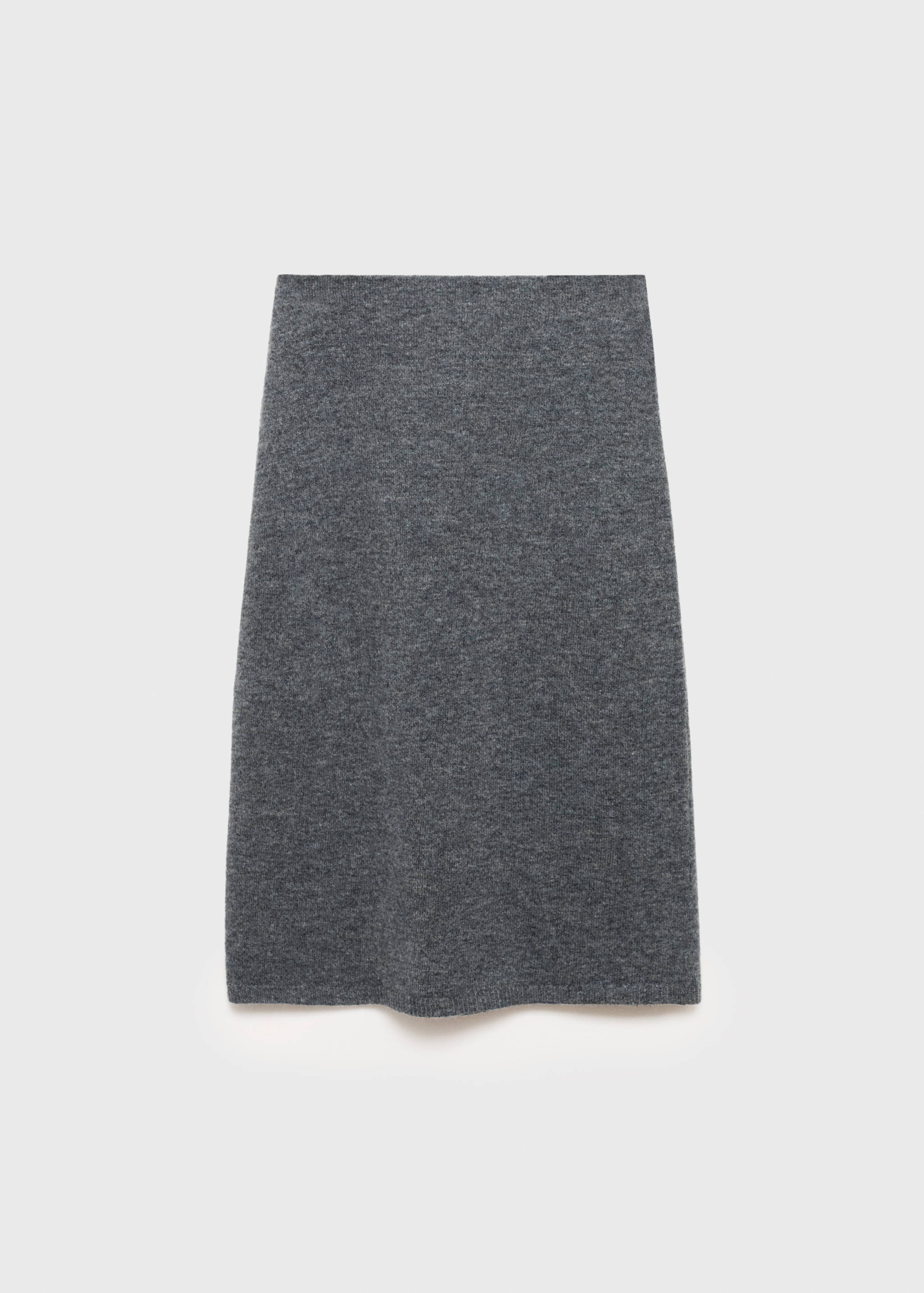 Flared knitted skirt - Article without model