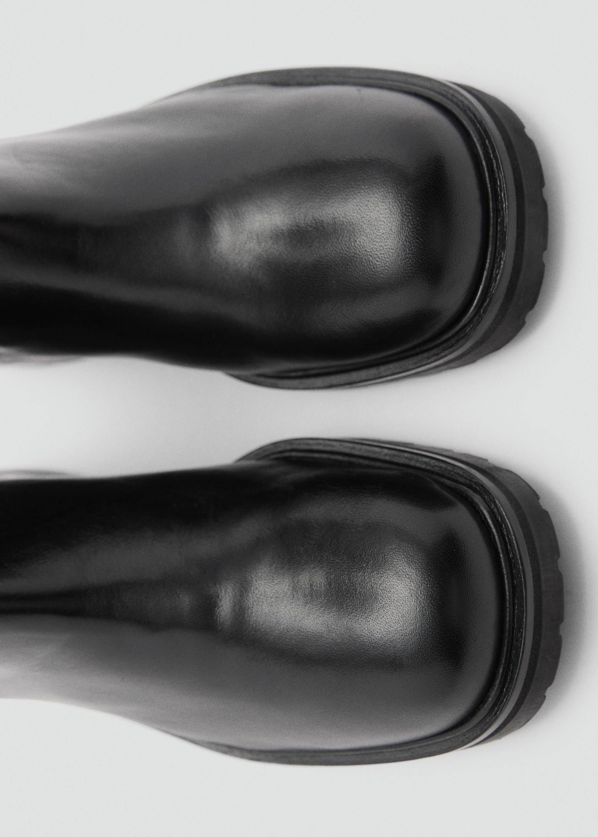 Bota alta piel cremallera - Detalle del artículo 2