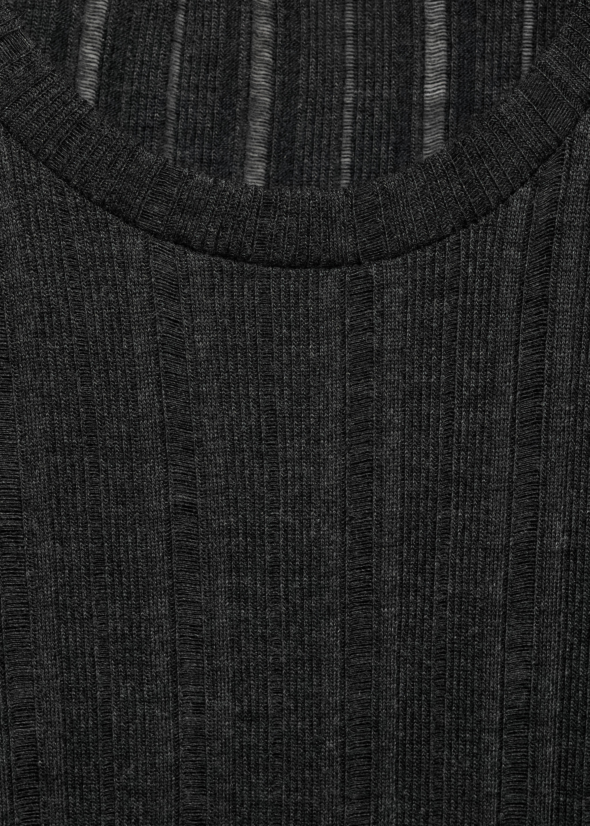Short-sleeve knitted t-shirt - Details of the article 8