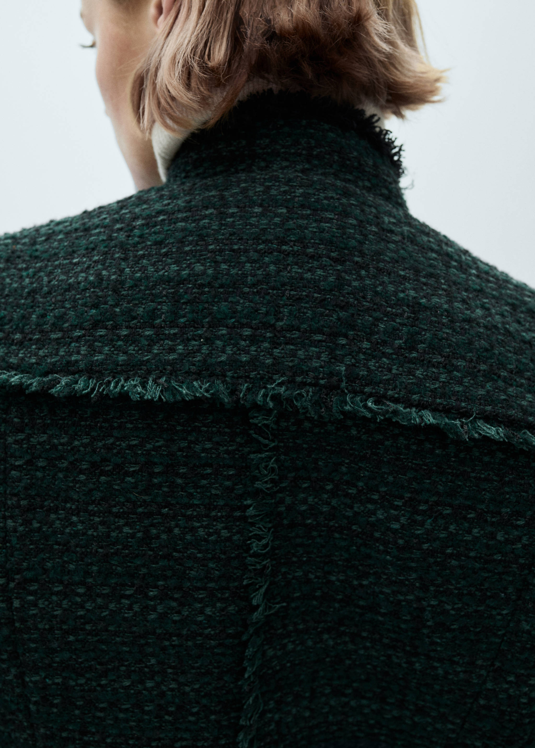 Colete de tweed com gola alta - Pormenor do artigo 6