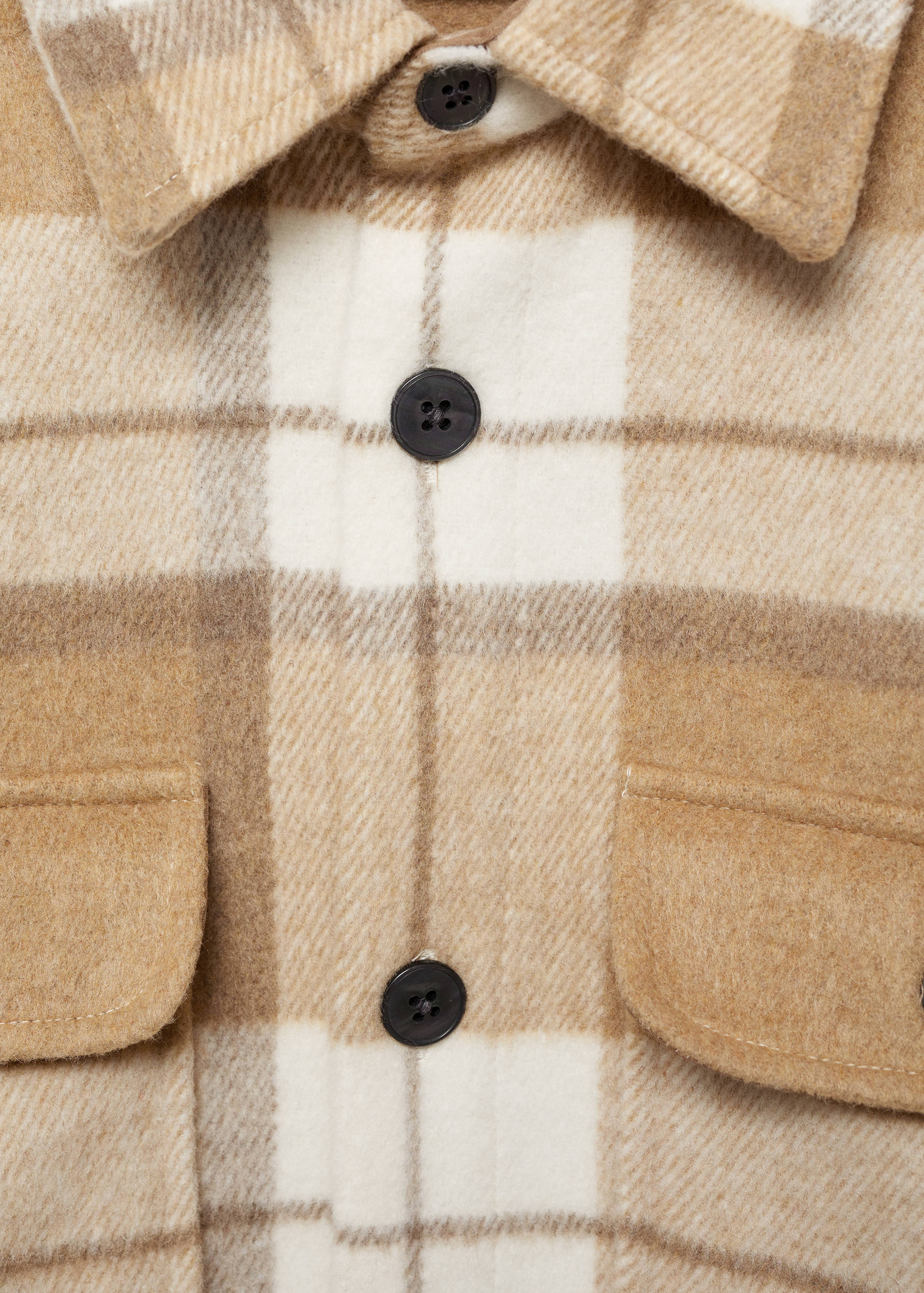 Koszula wierzchnia flanelowa w kratę - Szczegóły artykułu 8