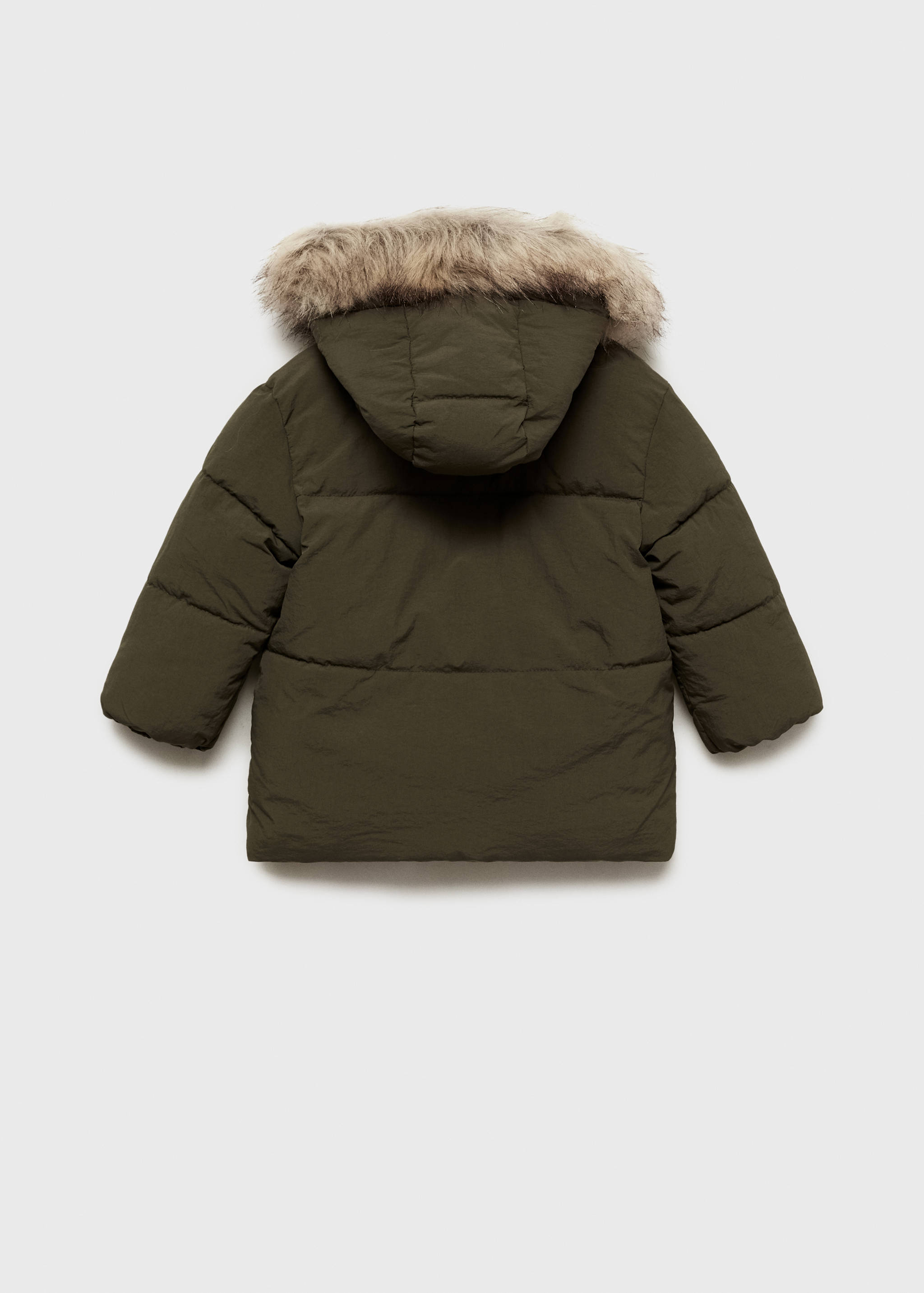 Anorak matelassé intérieur polaire - Verso de l’article