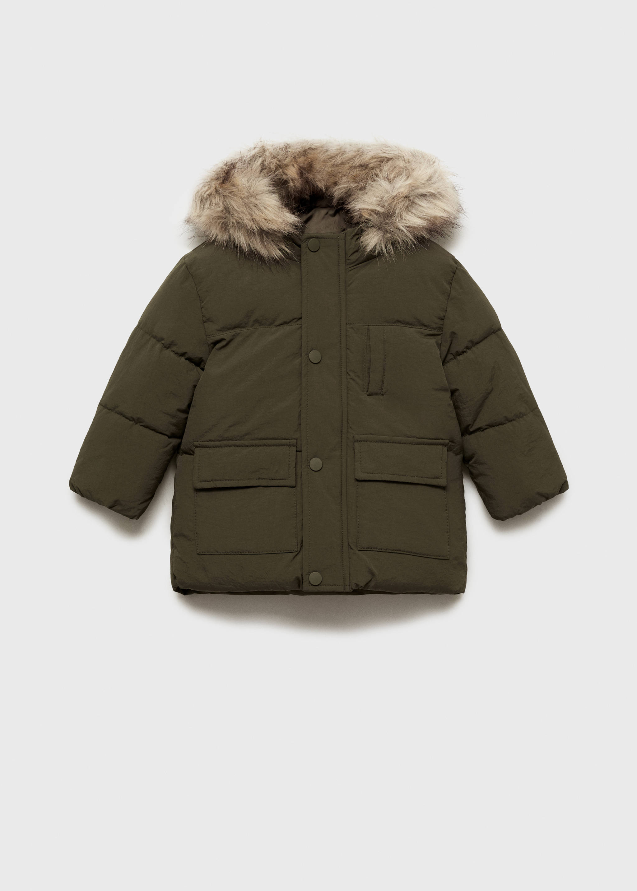 Anorak acolchado interior polar - Artículo sin modelo