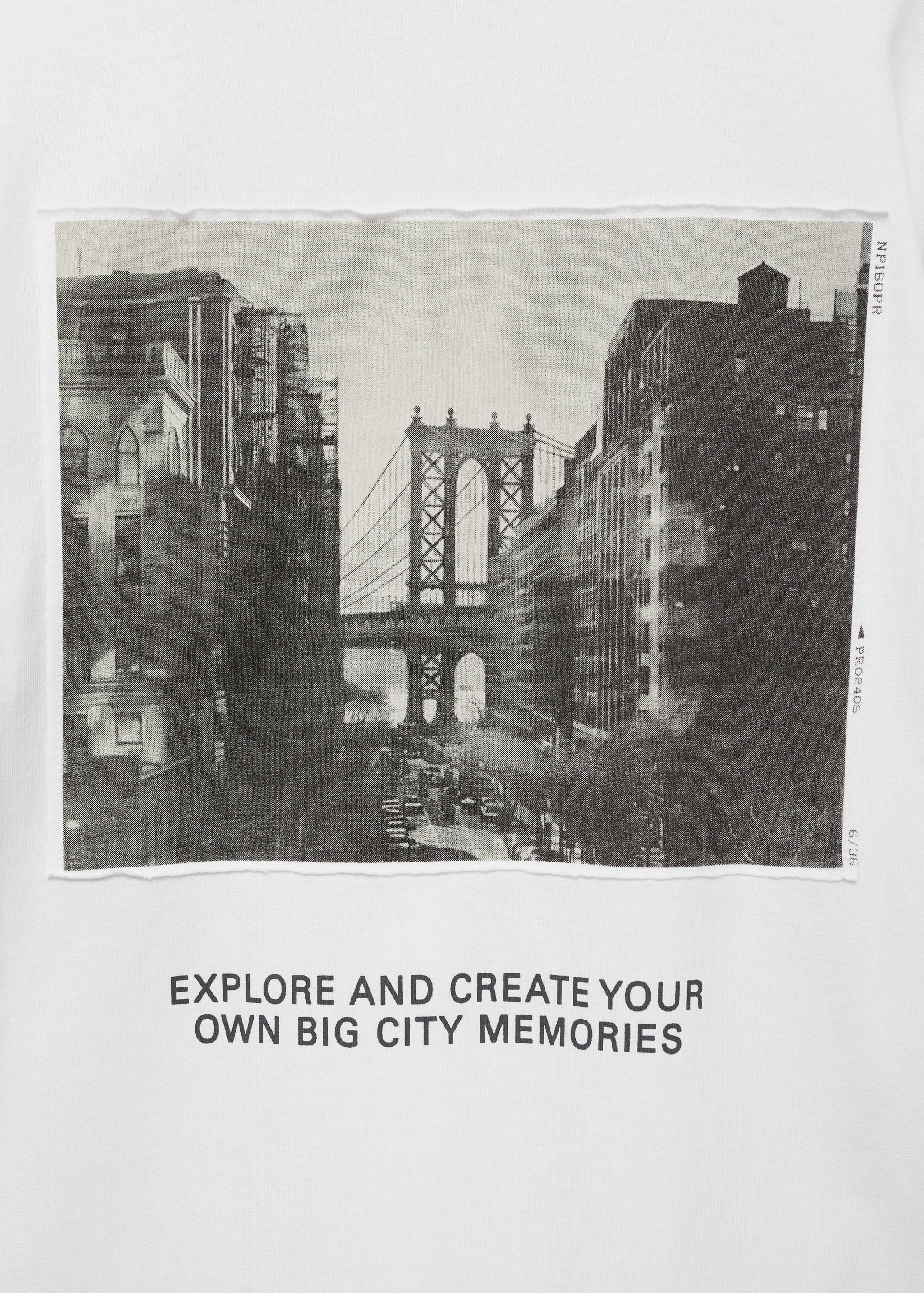 T-shirt manches longues imprimé - Détail de l'article 0