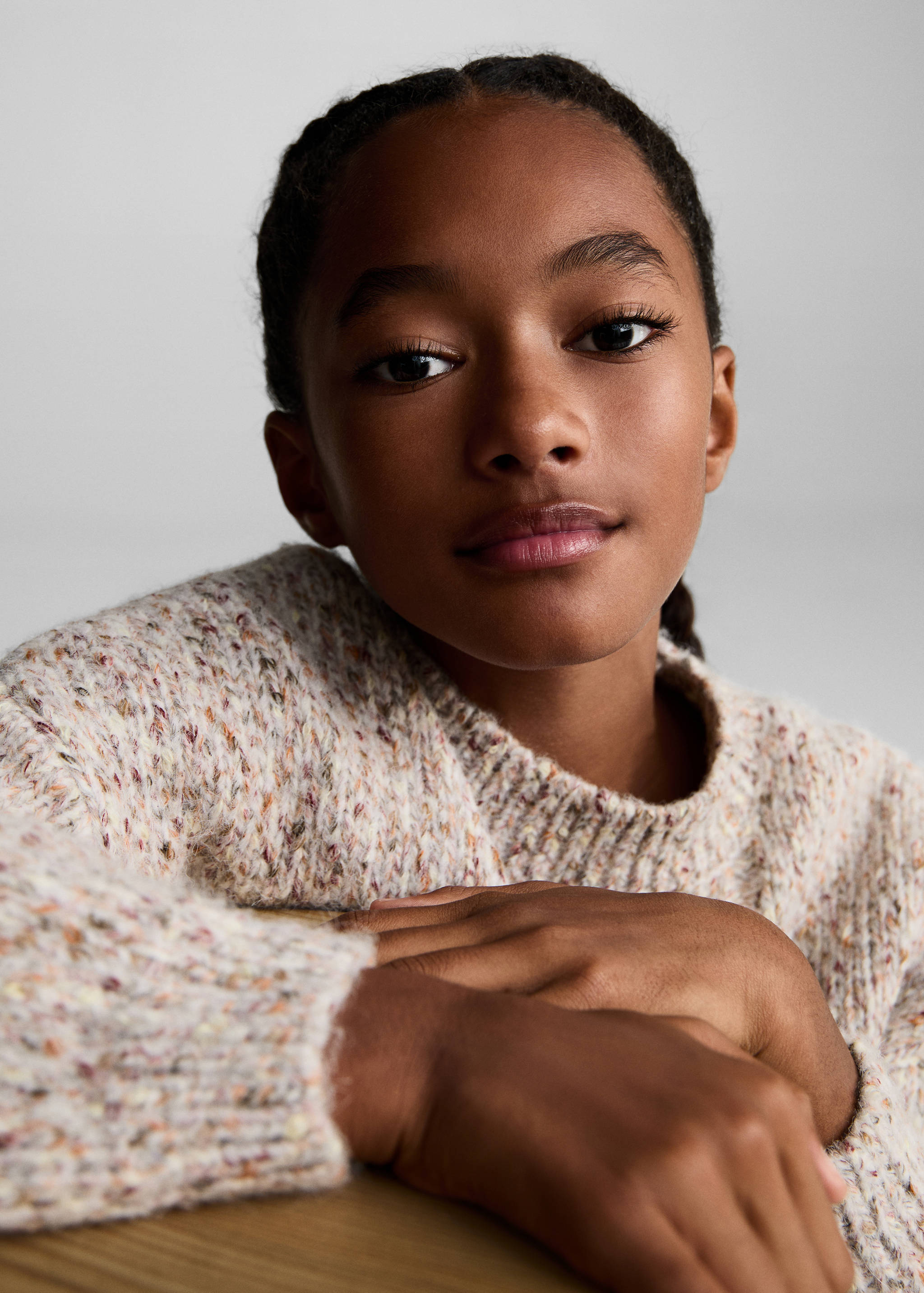 Pullover mit Zopfmuster - Detail des Artikels 1