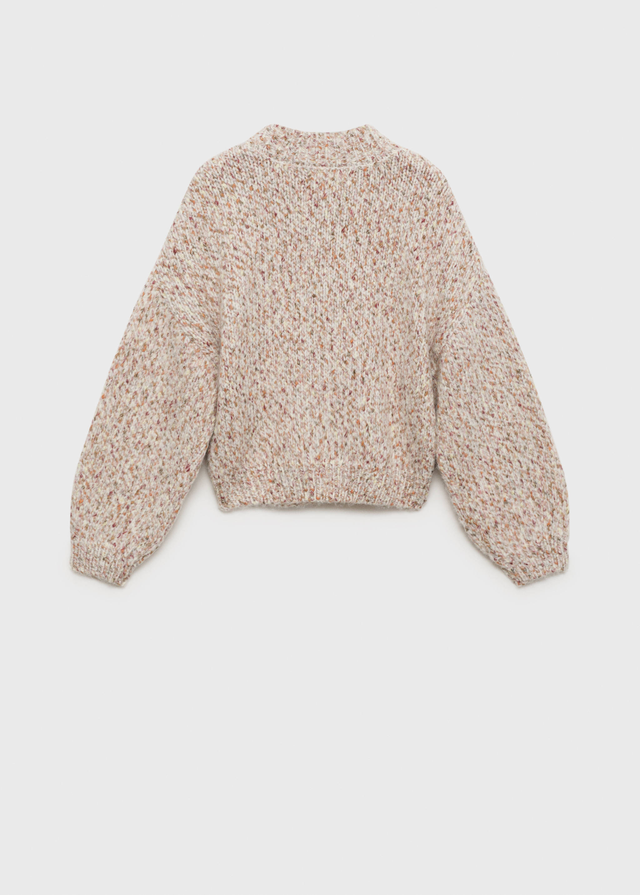 Pullover mit Zopfmuster - Rückseite des Artikels