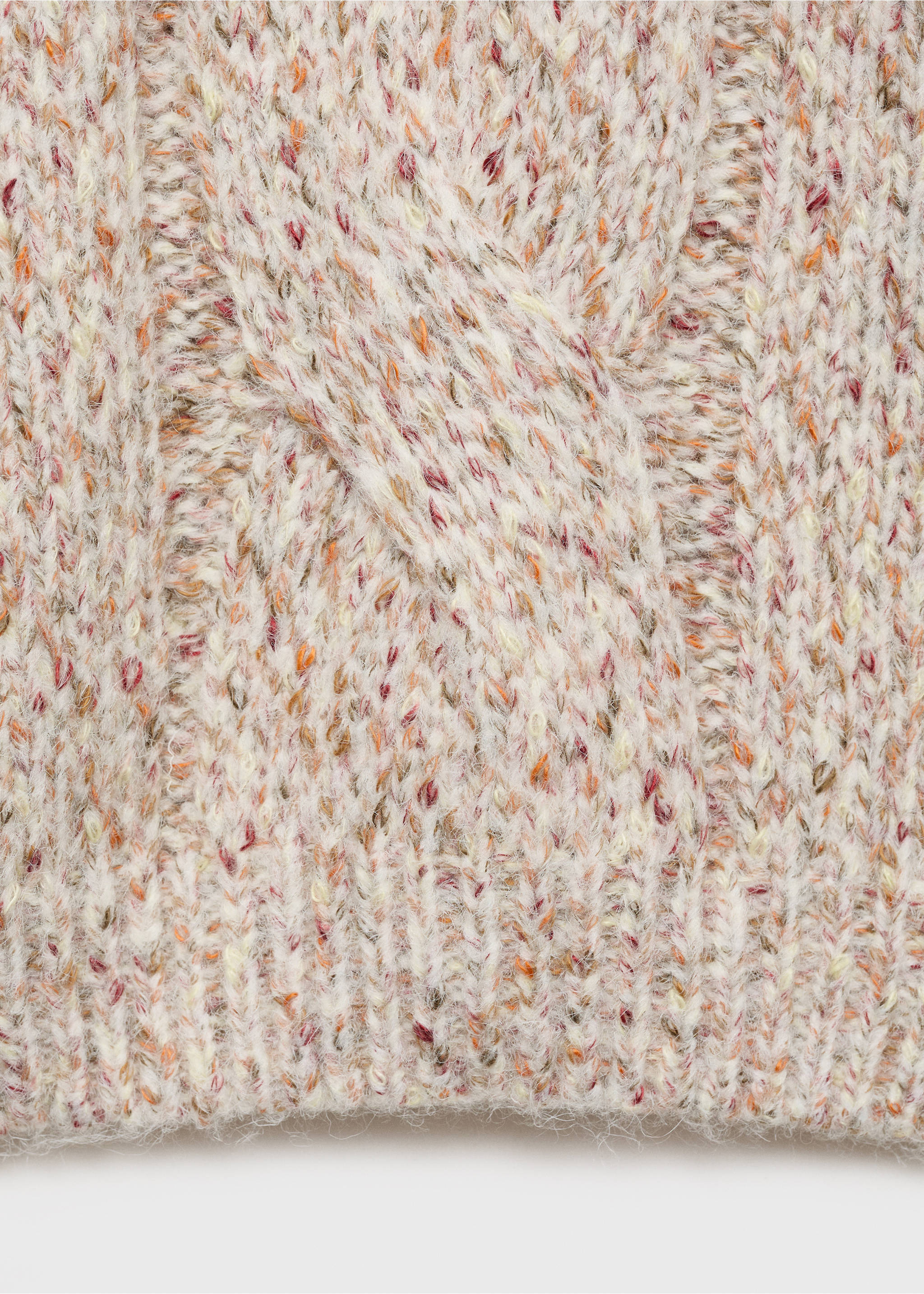 Pullover mit Zopfmuster - Detail des Artikels 0, Rosa. Ref: 77057935-00.