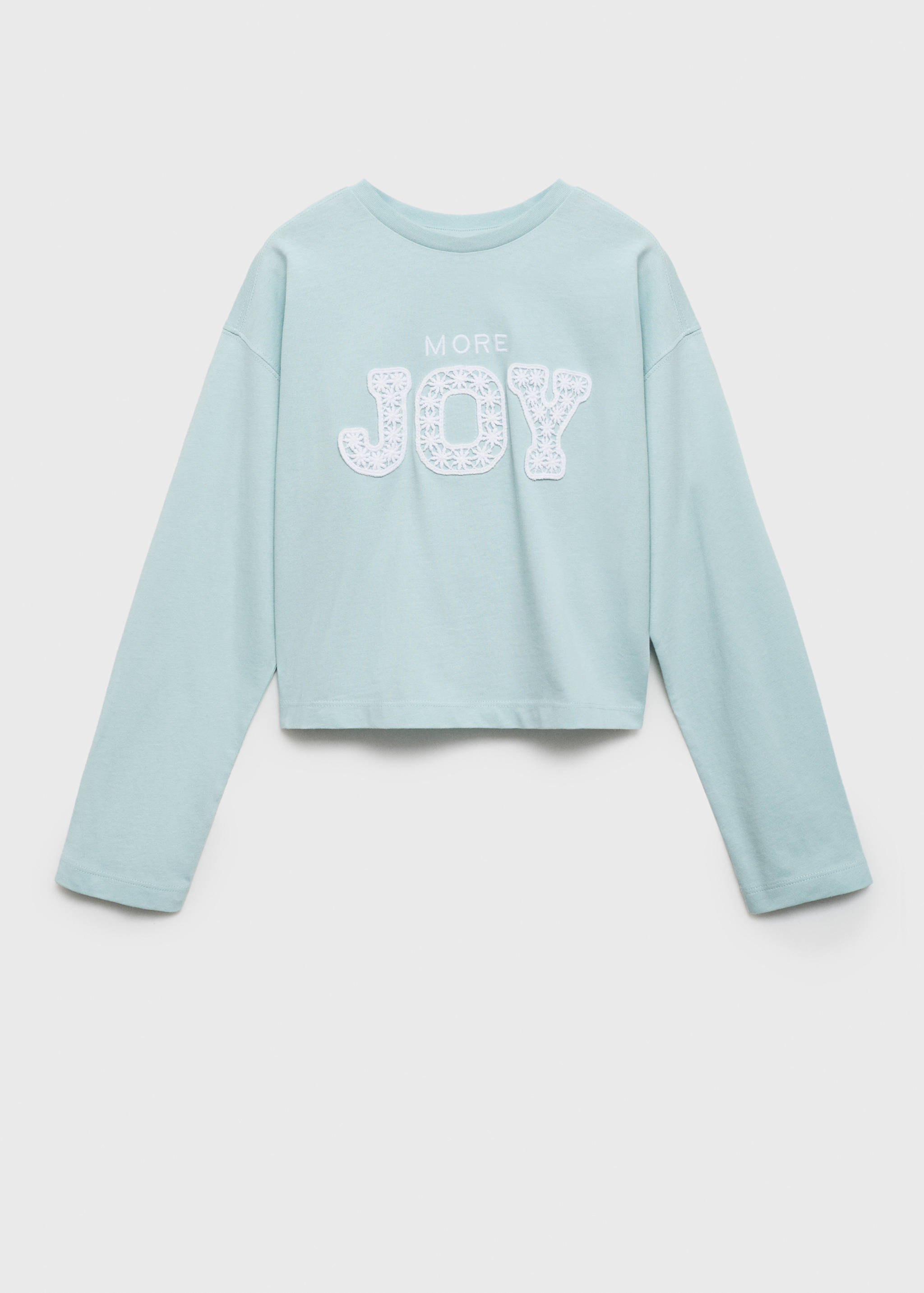 Printed cotton-blend T-shirt - Article without model