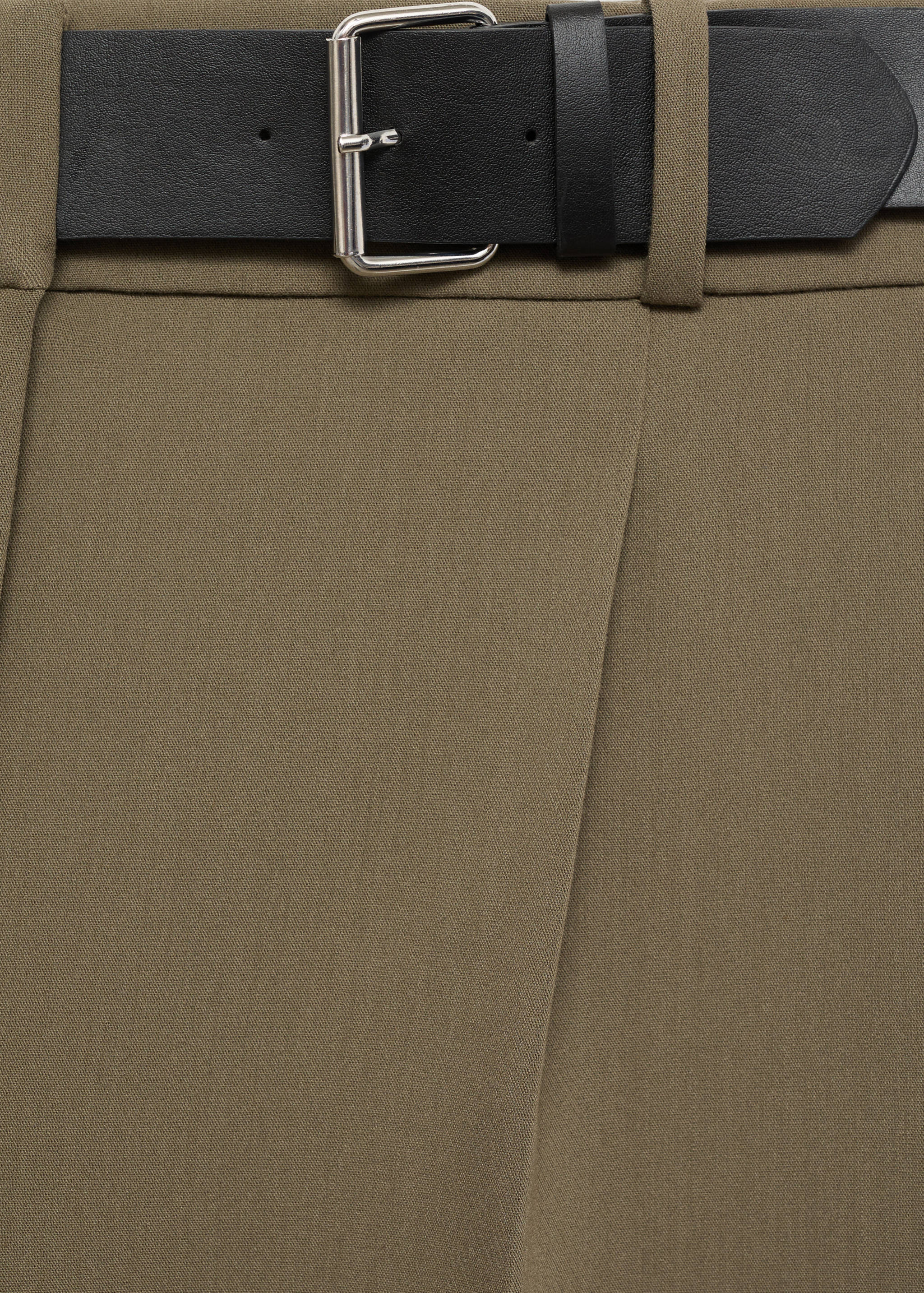 Belt straight-fit pants - Details of the article 8