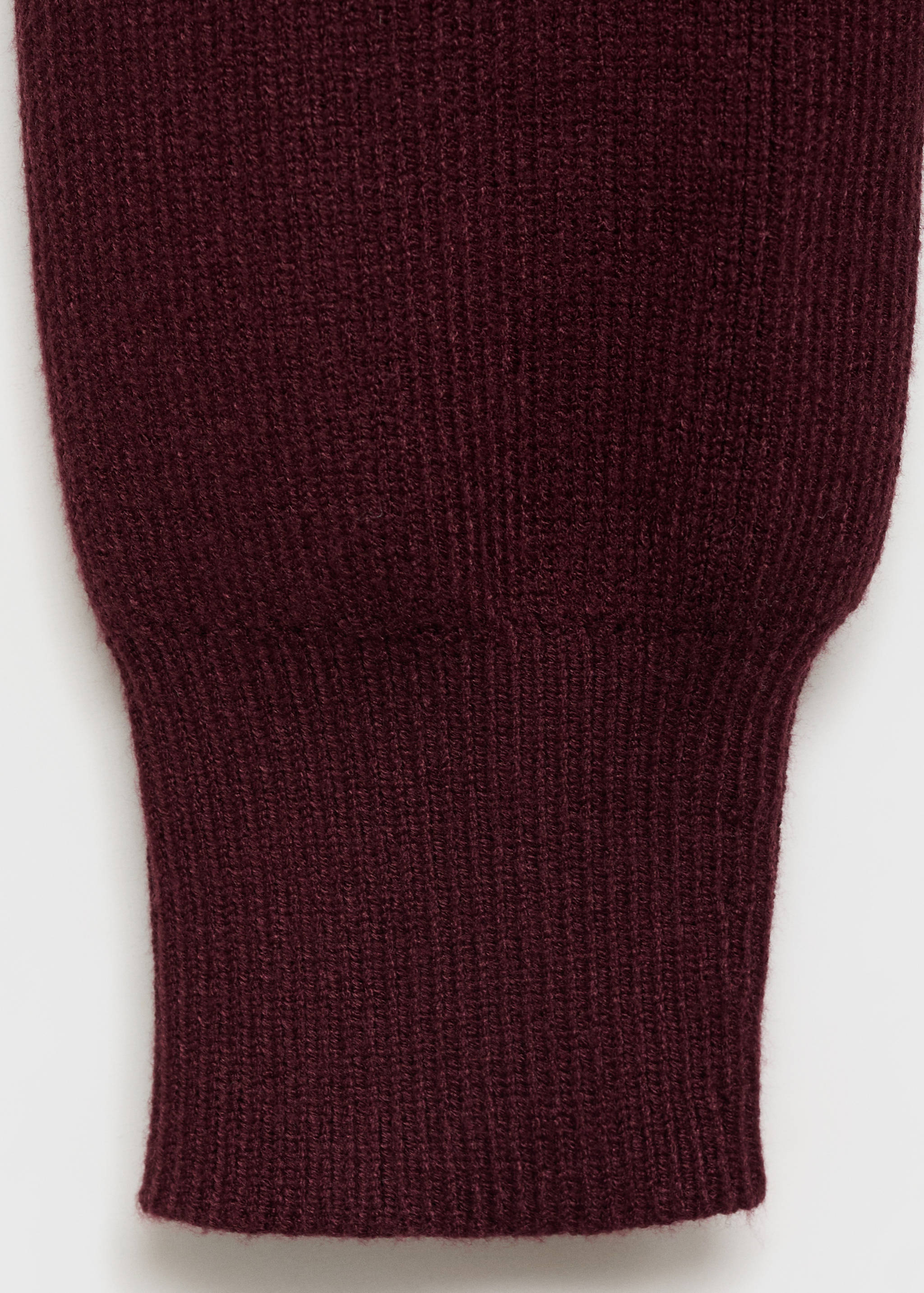 Jersey canalé cuello redondo - Detalle del artículo 0