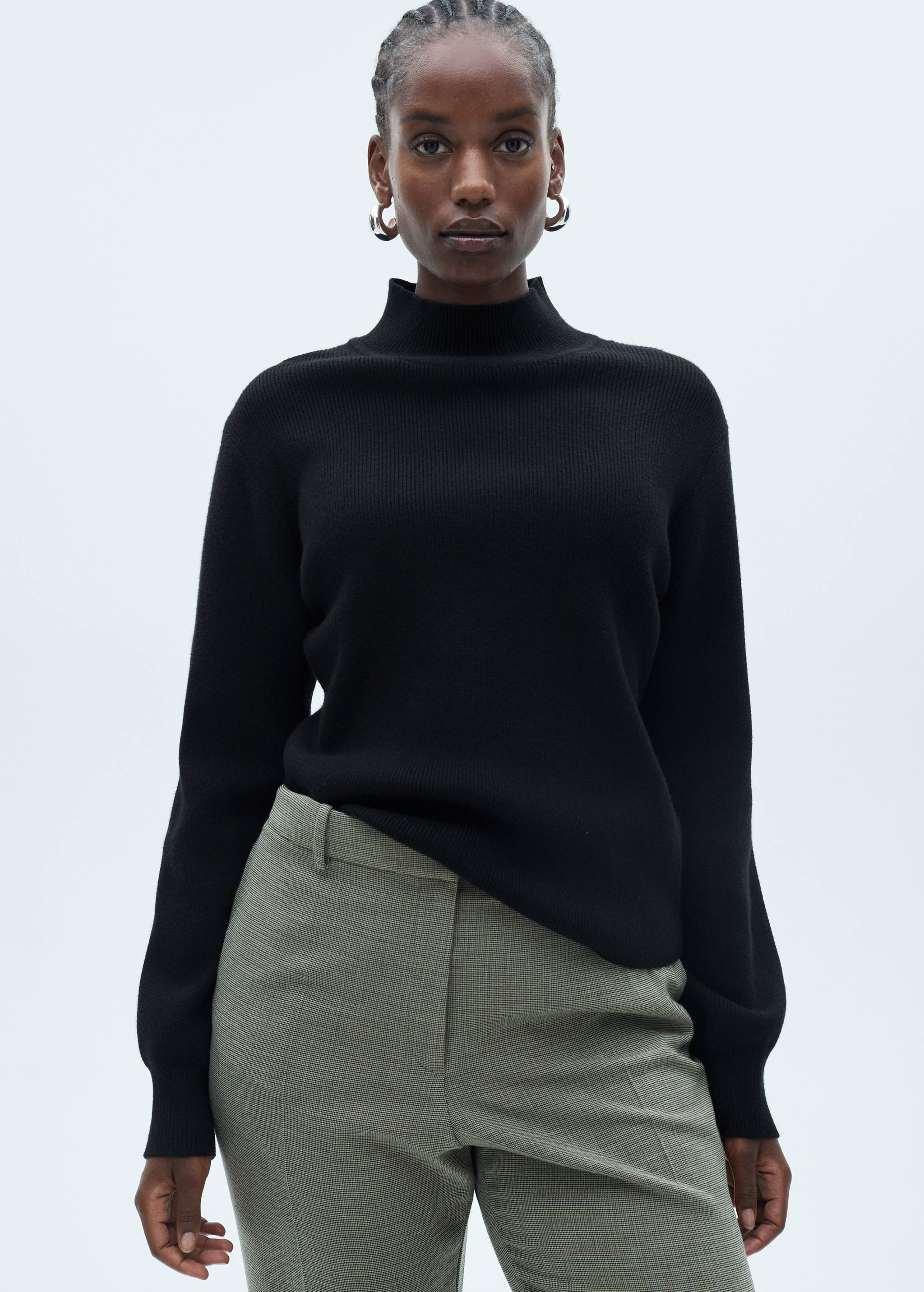 Jersey canalé cuello redondo - Detalle del artículo 5