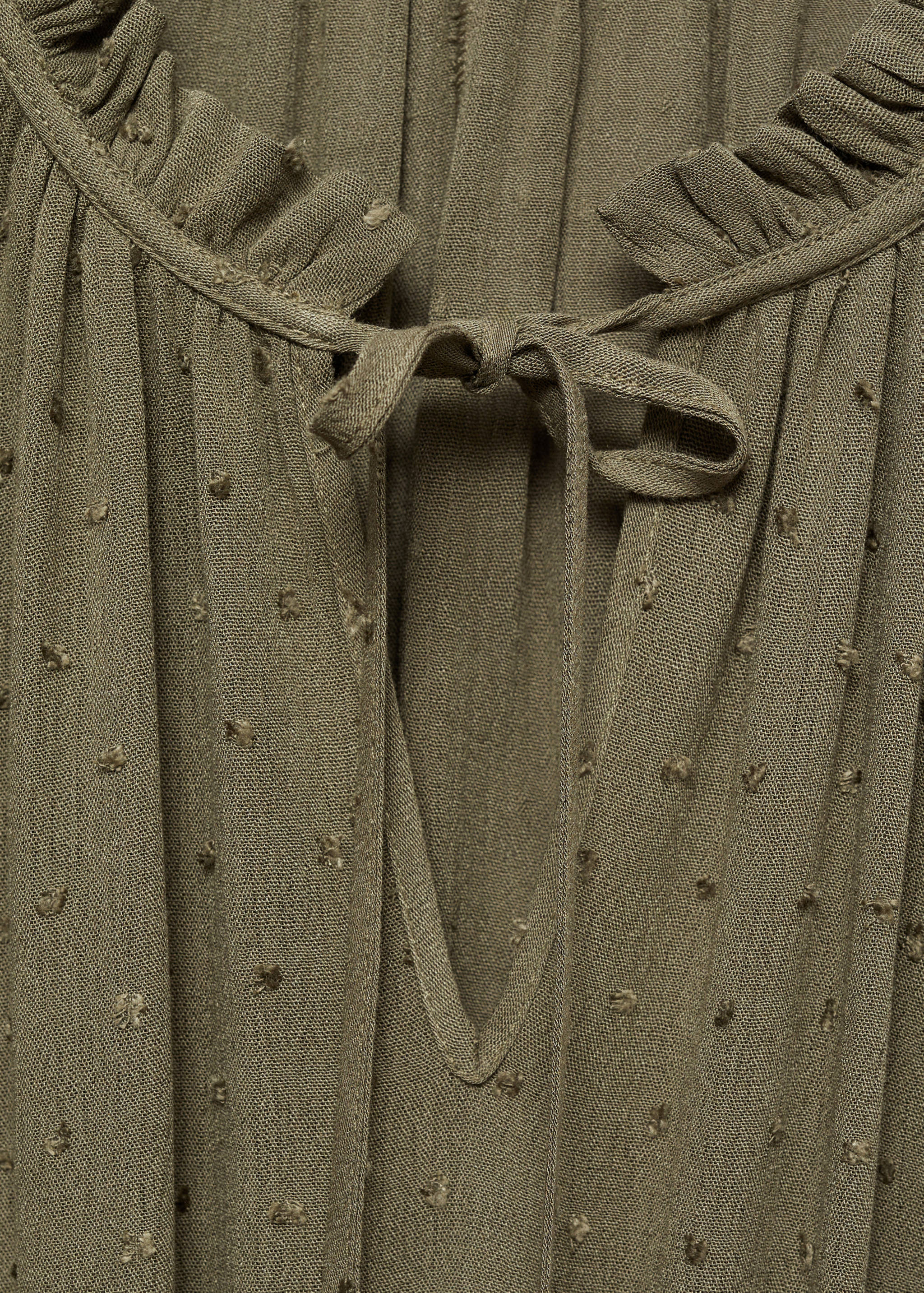 Vestido fruncido volantes - Detalle del artículo 8