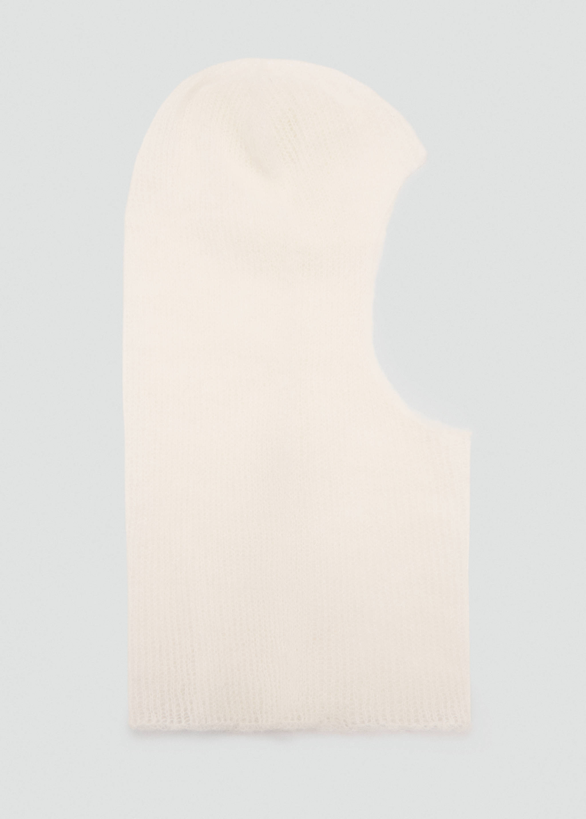 Cagoule maille - Plan moyen