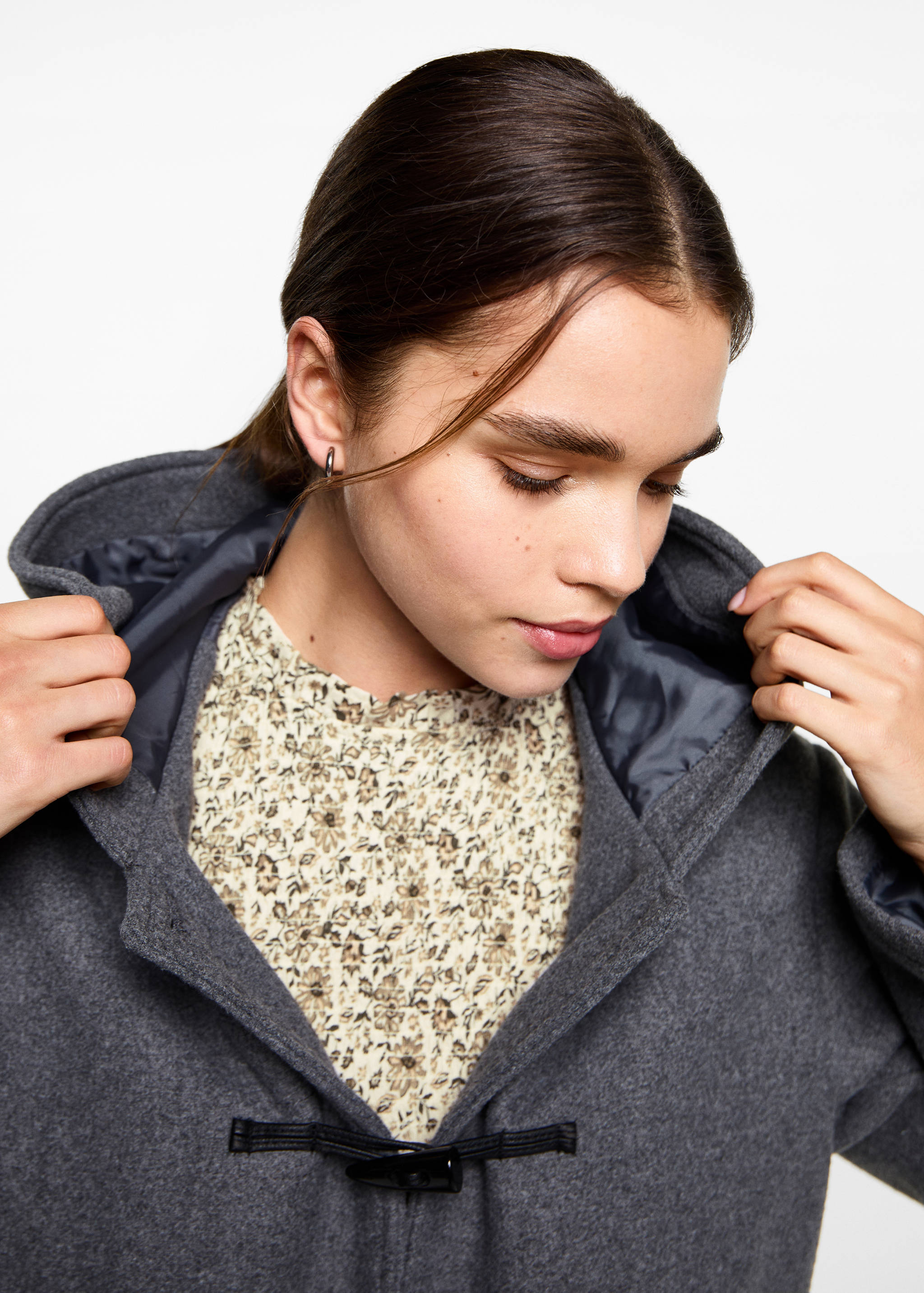 Blusa fruncida floral - Detalle del artículo 1