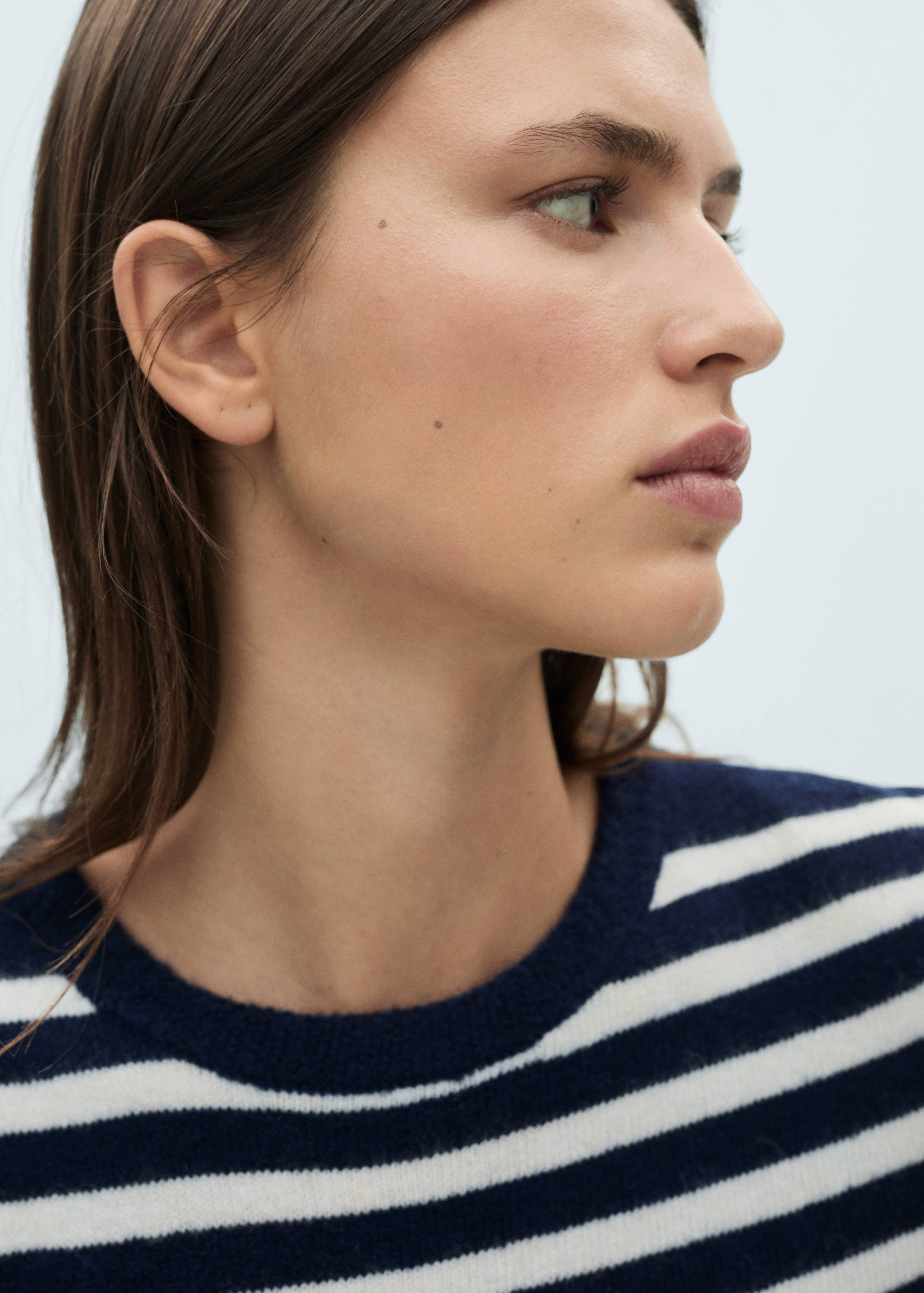 Striped sweater dress - Details of the article 1