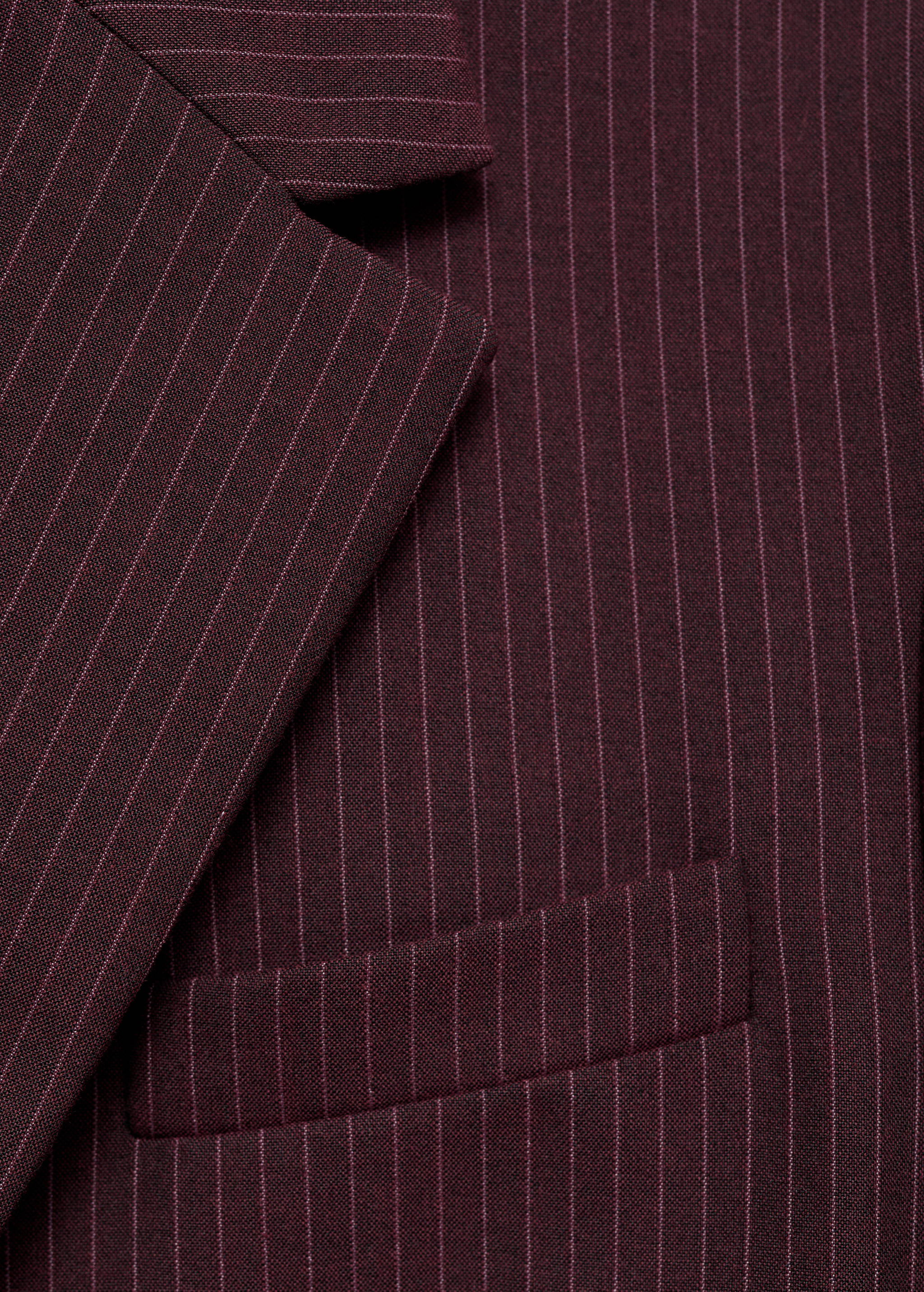Pinstripe suit blazer - Details of the article 8