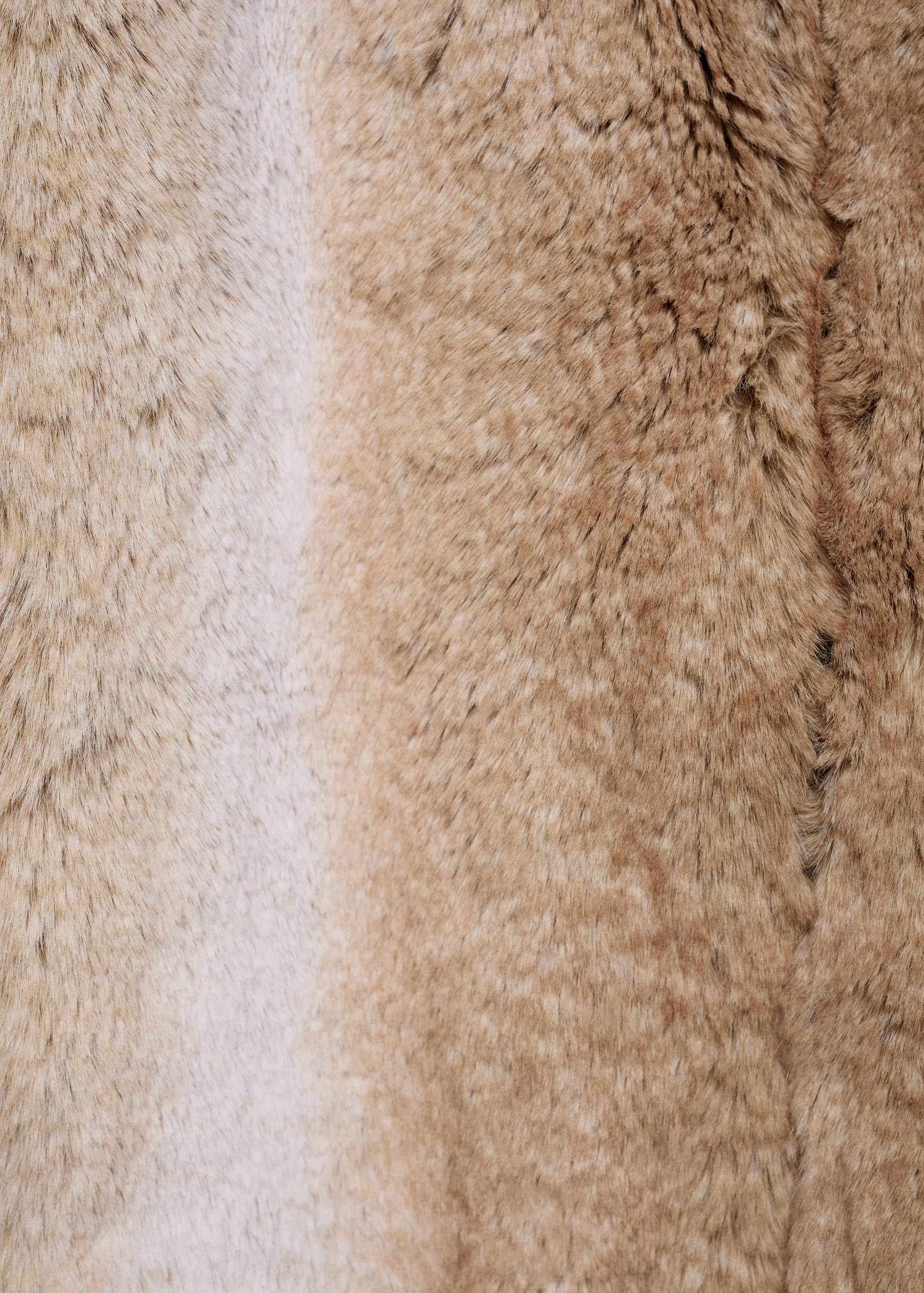 Faux-fur jacket with lapels - Details of the article 0