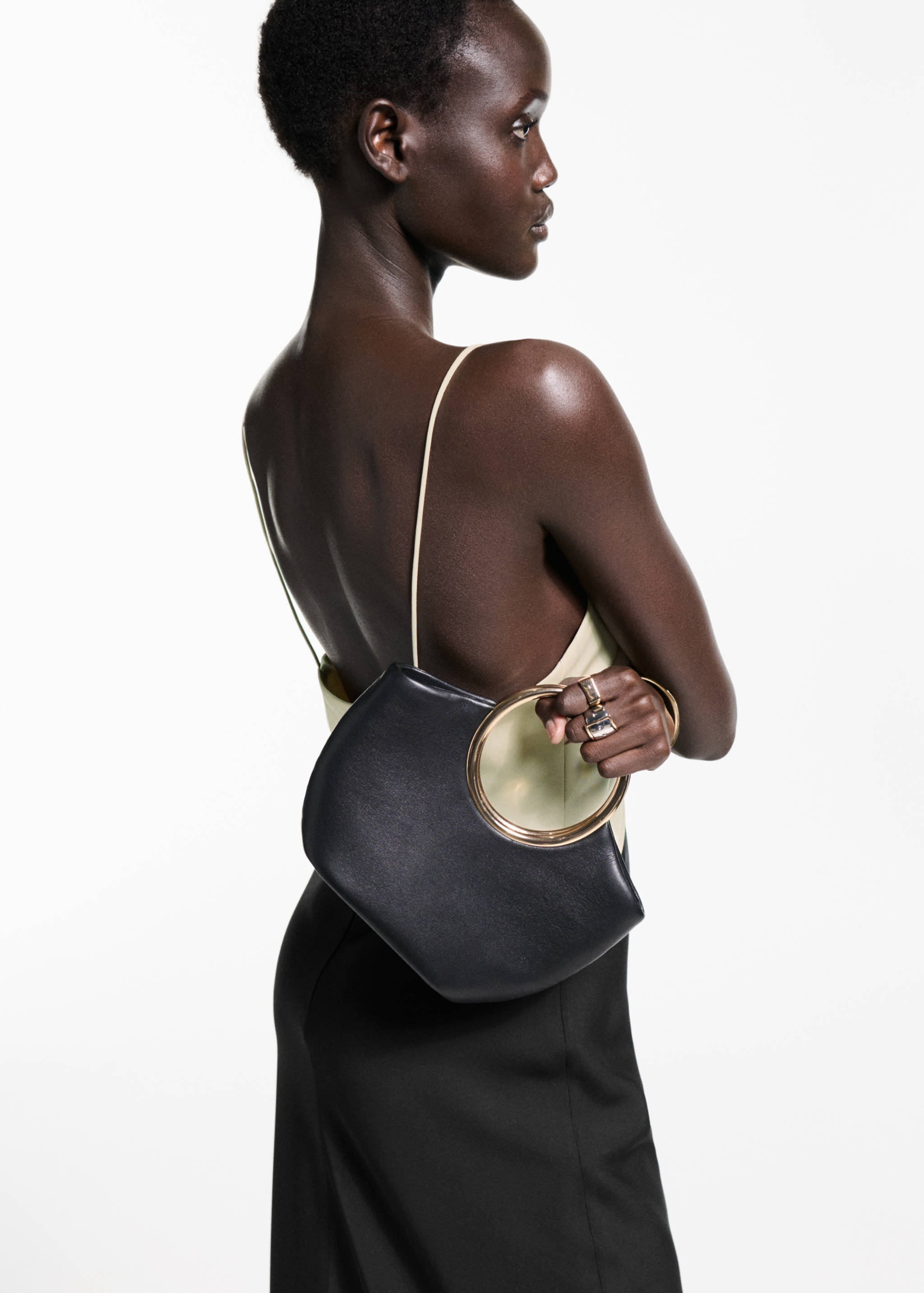 Vestido lencero bicolor - Detalle del artículo 2