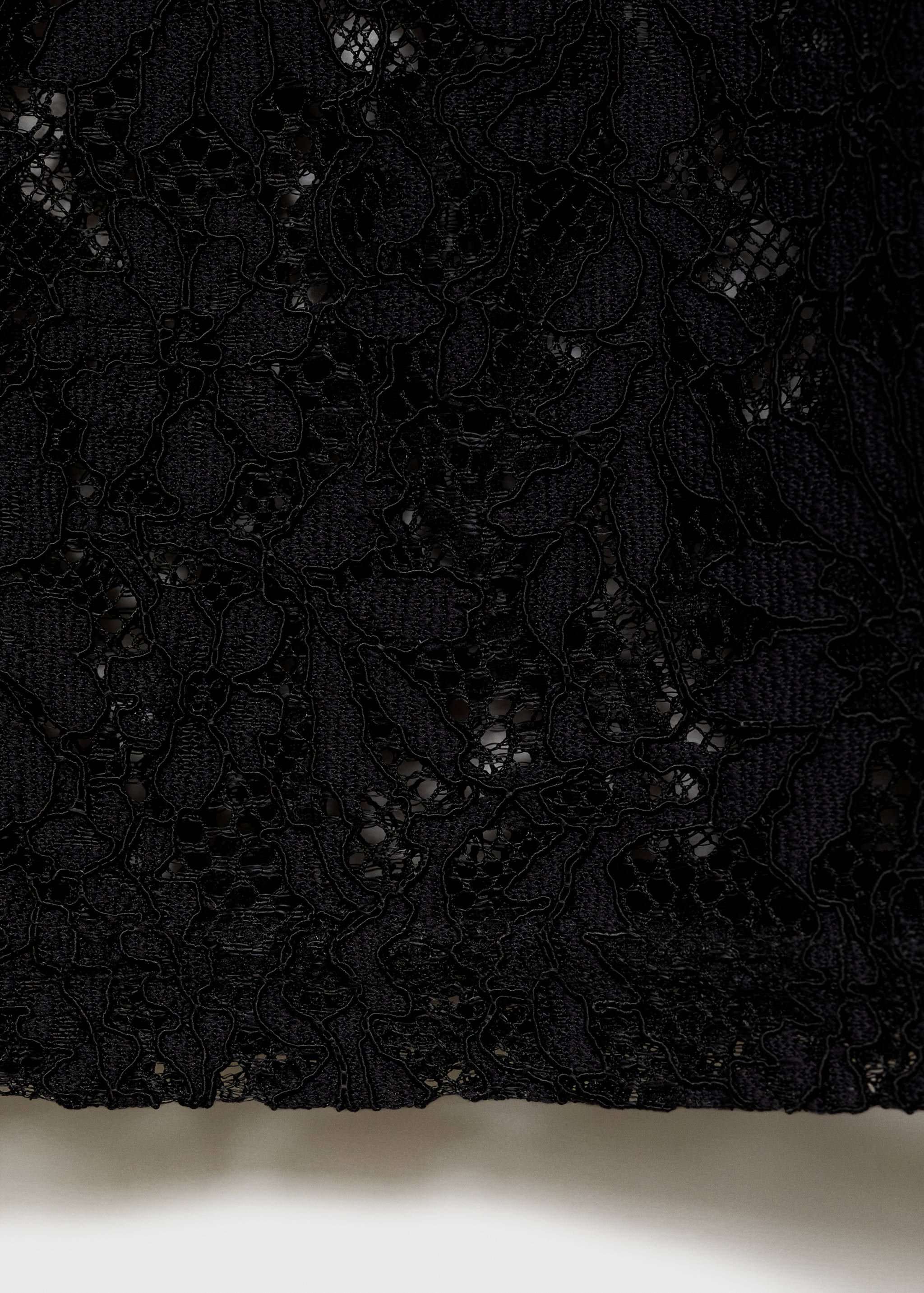 Pantalón wide leg encaje - Detalle del artículo 0