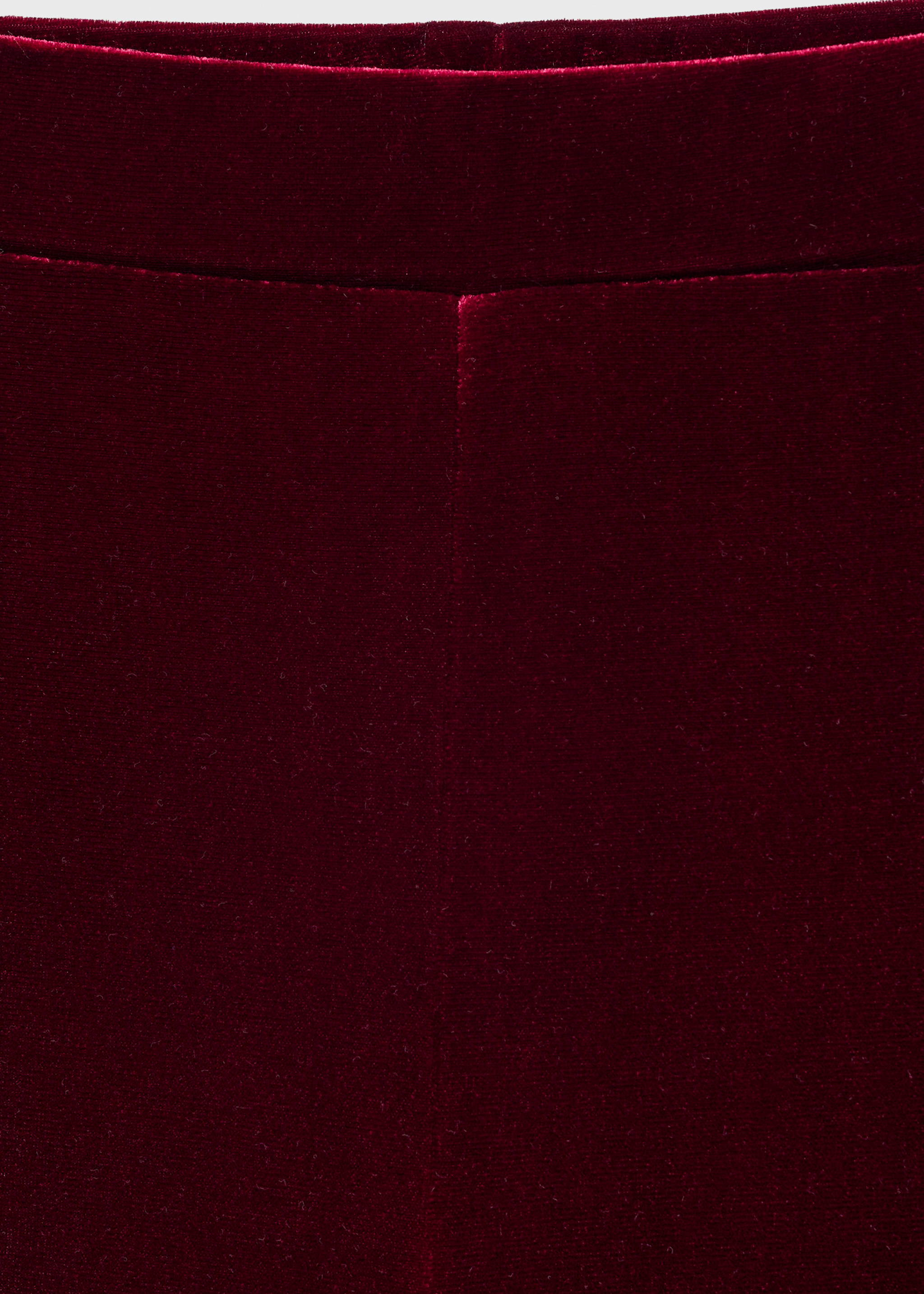 Flared velvet pants - Details of the article 8