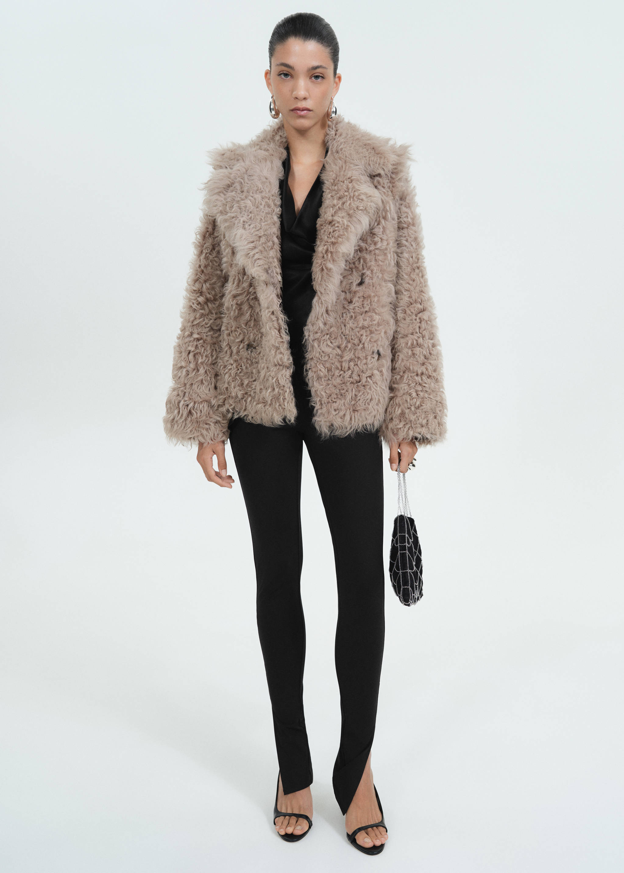 Slit hem leggings - General plane