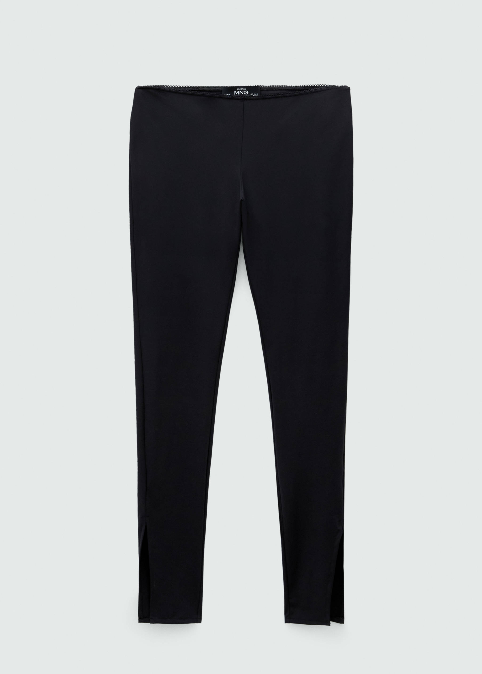 Slit hem leggings - Article without model