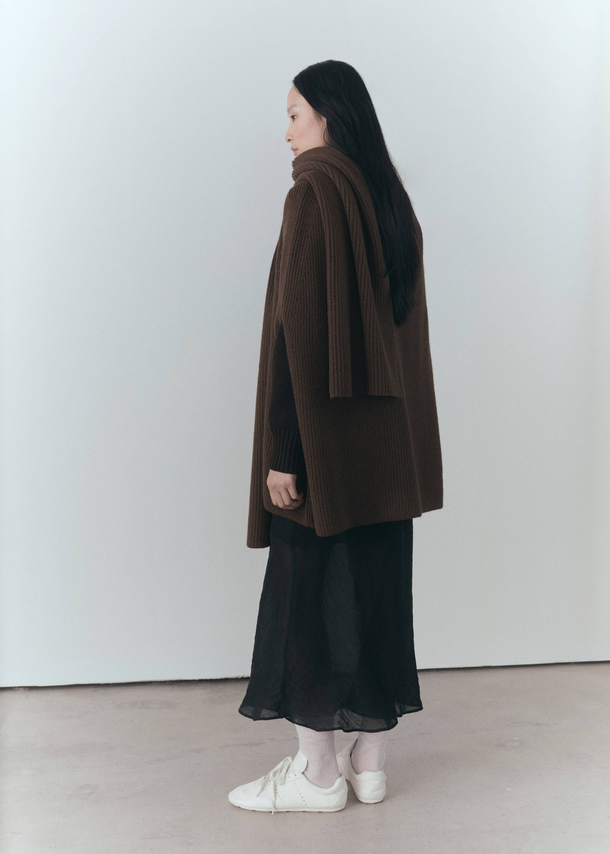 Capa bufanda botones - Reverso del artículo