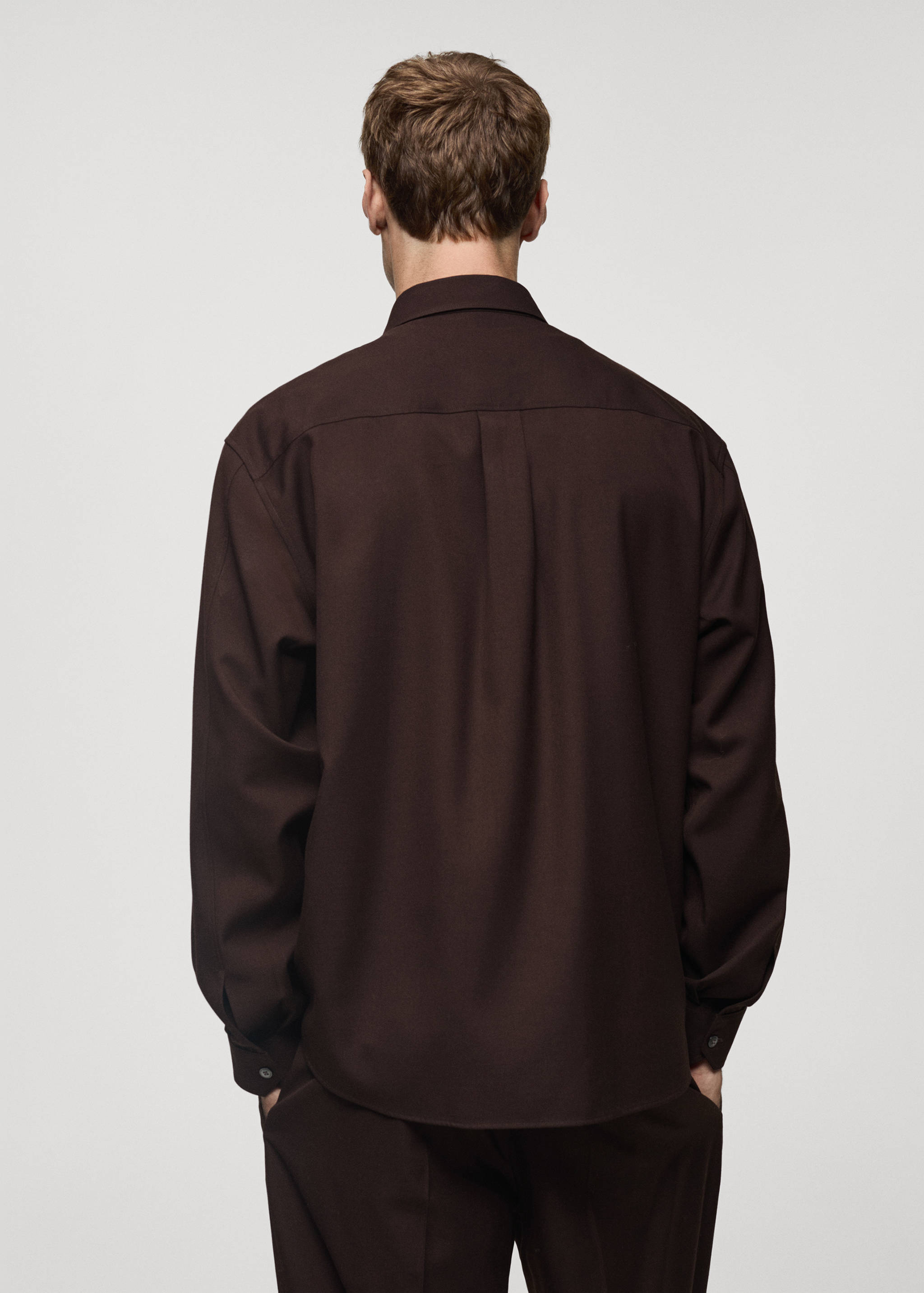 Chemise slim-fit poches - Verso de l’article