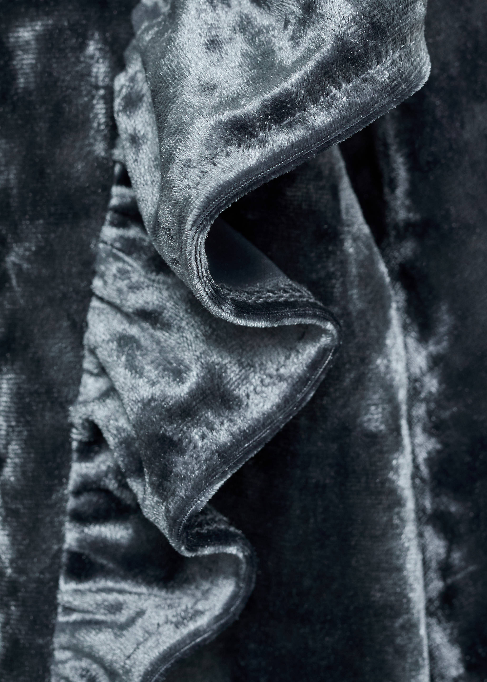 Fluwelen jurk met ruche - Detail van het artikel 8