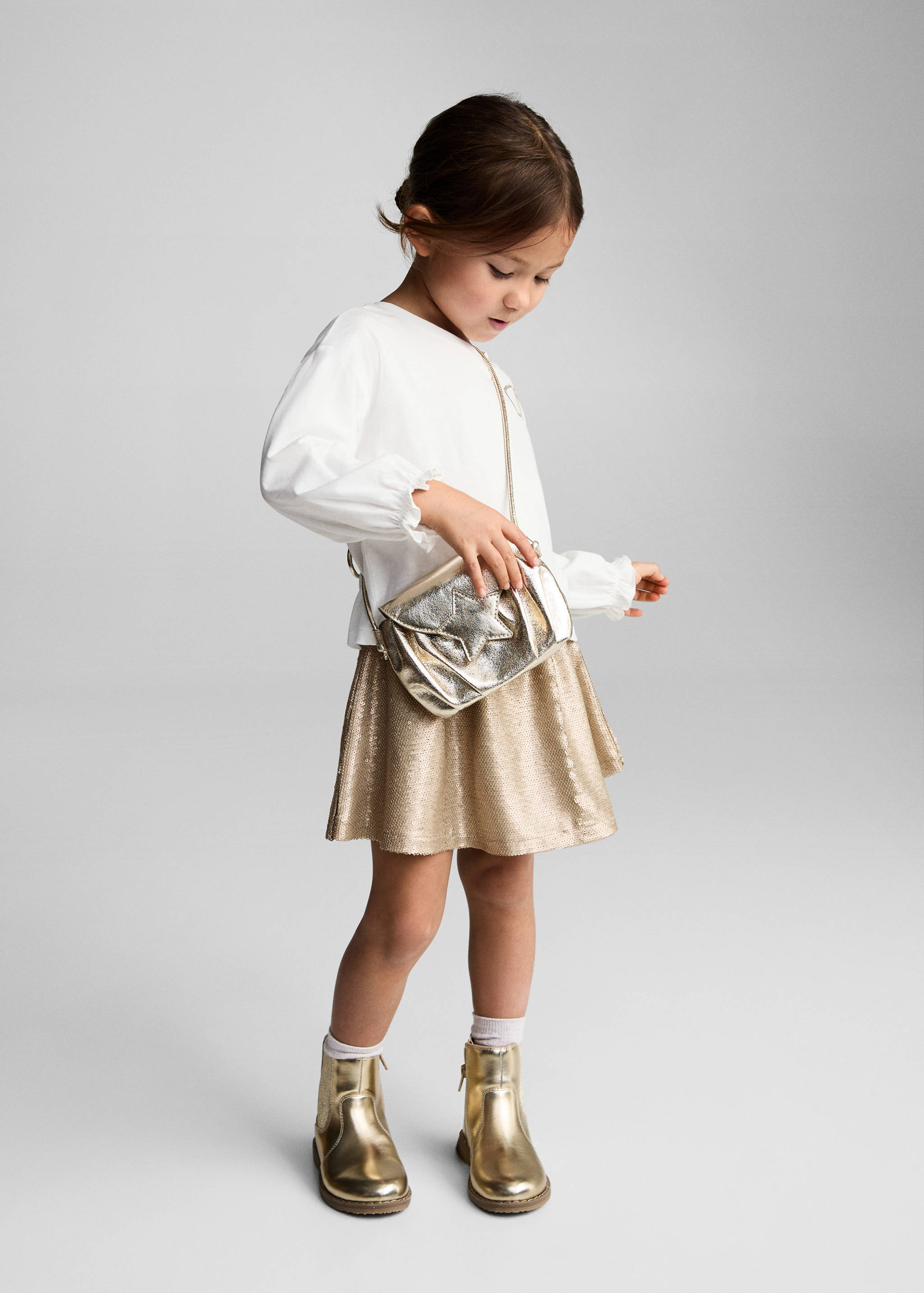 Sequin skirt - General plane