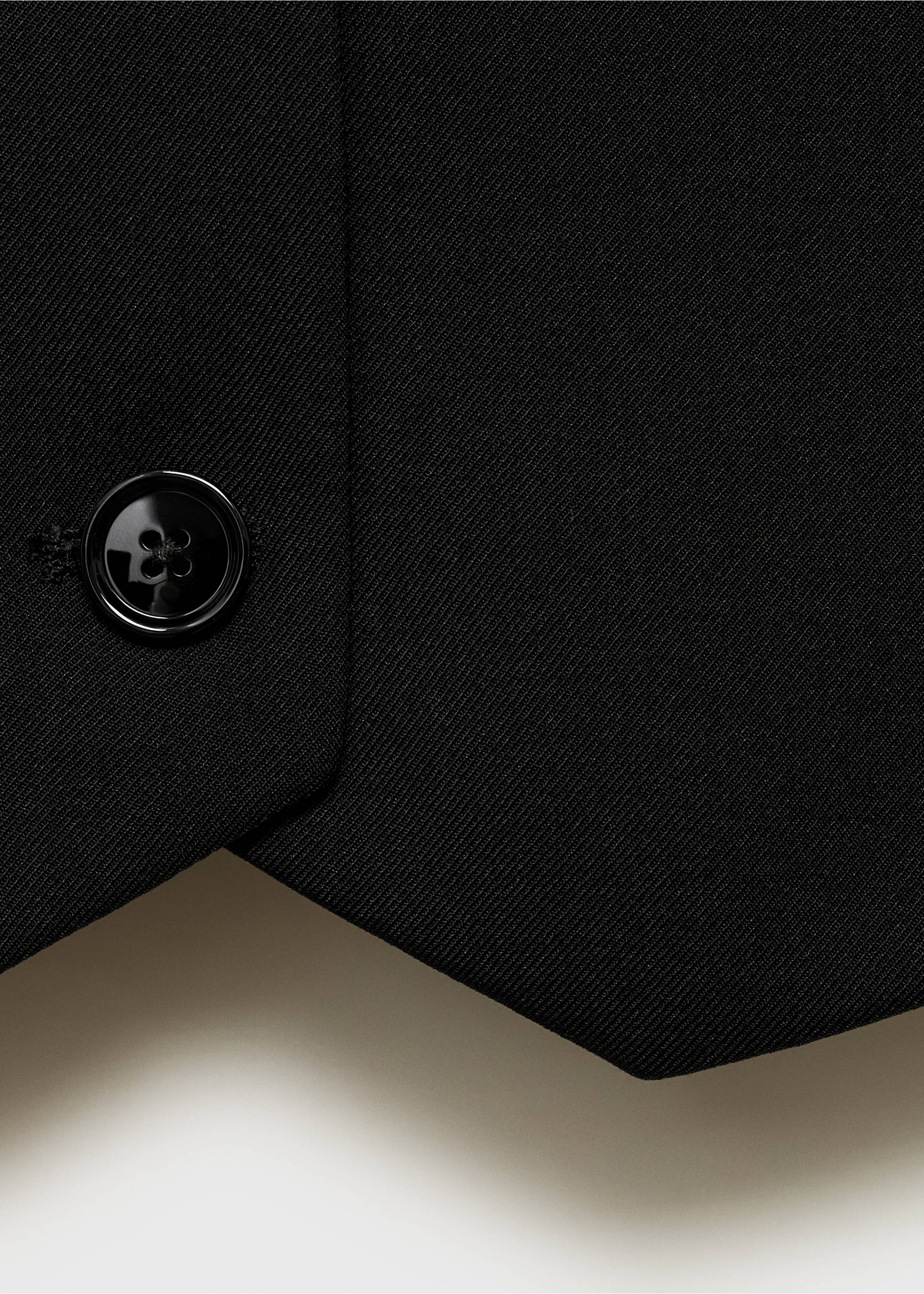 Halter suit waistcoat - Details of the article 0, Black. Ref: 77059239-00.