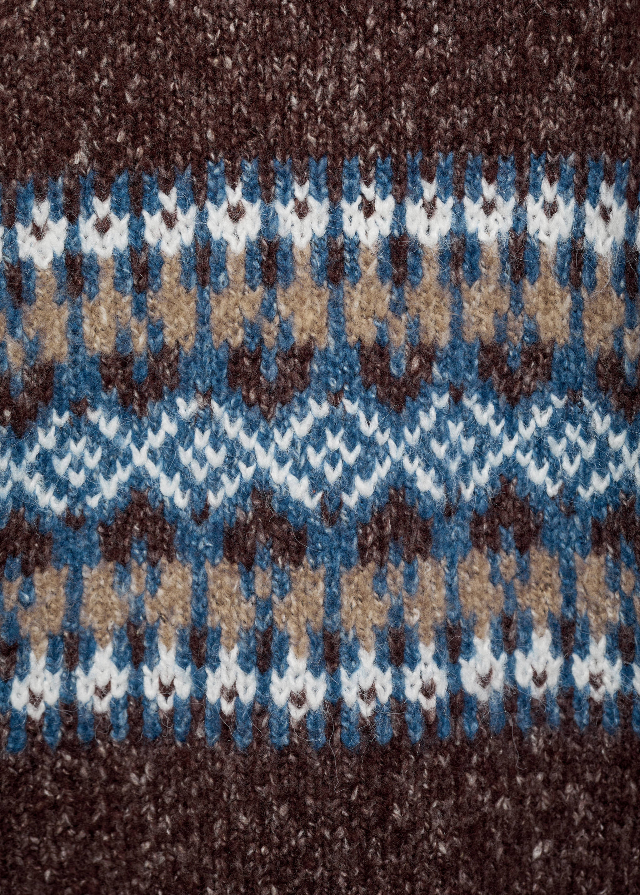 Jacquard knitted sweater - Details of the article 0