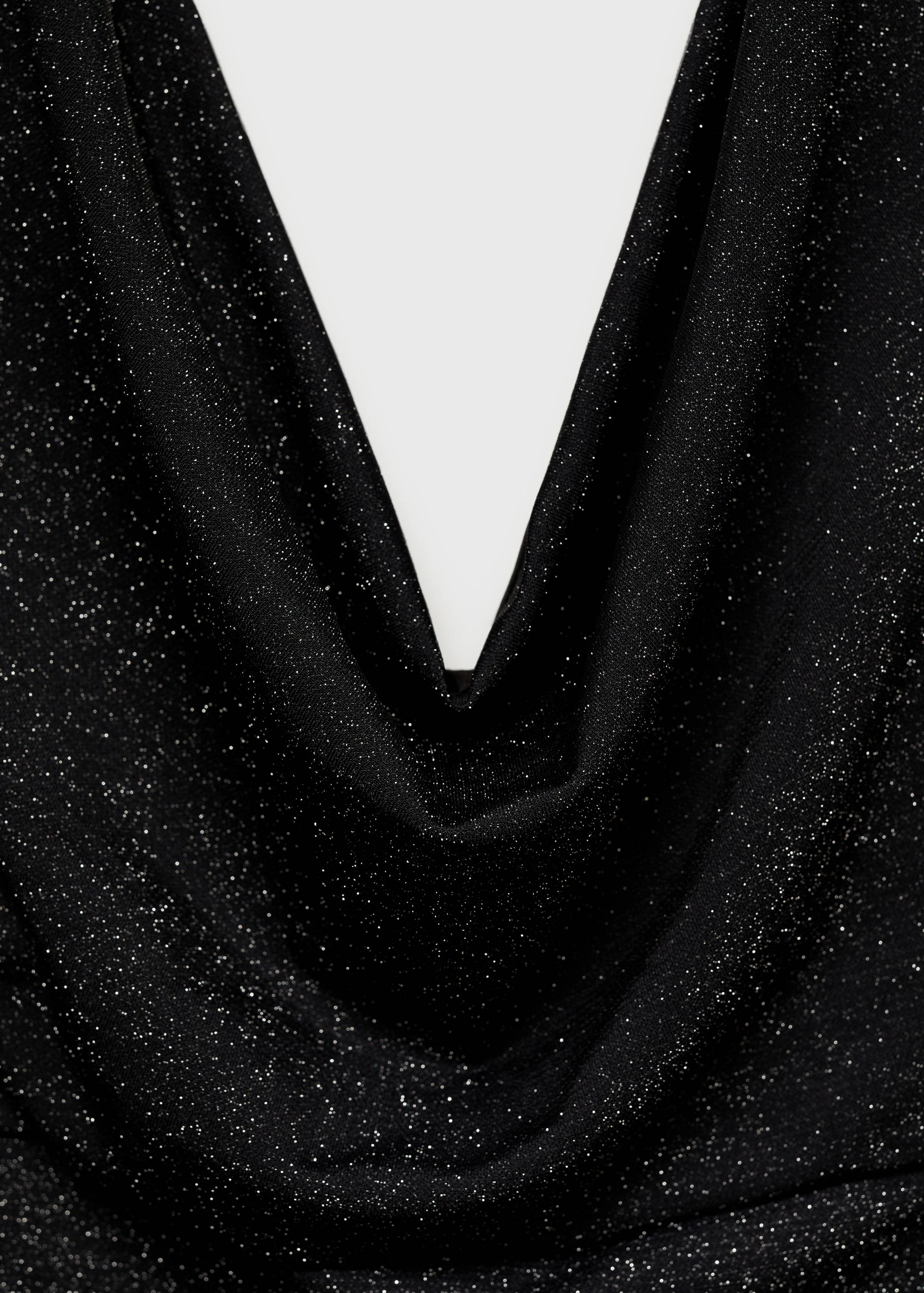 Lurex jurk met gedrapeerde hals - Detail van het artikel 8