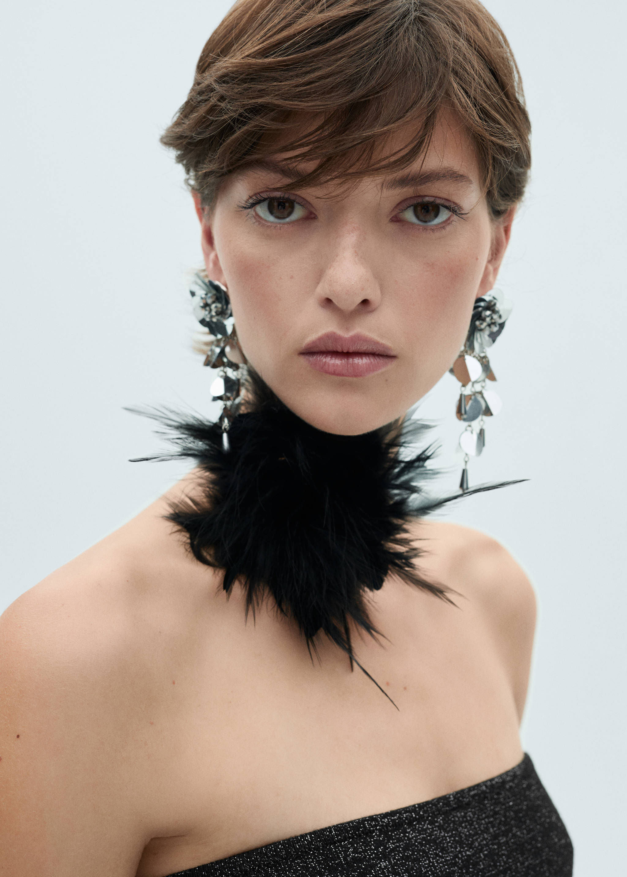 Sukienka z lureksu bez ramiączek - Szczegóły artykułu 1