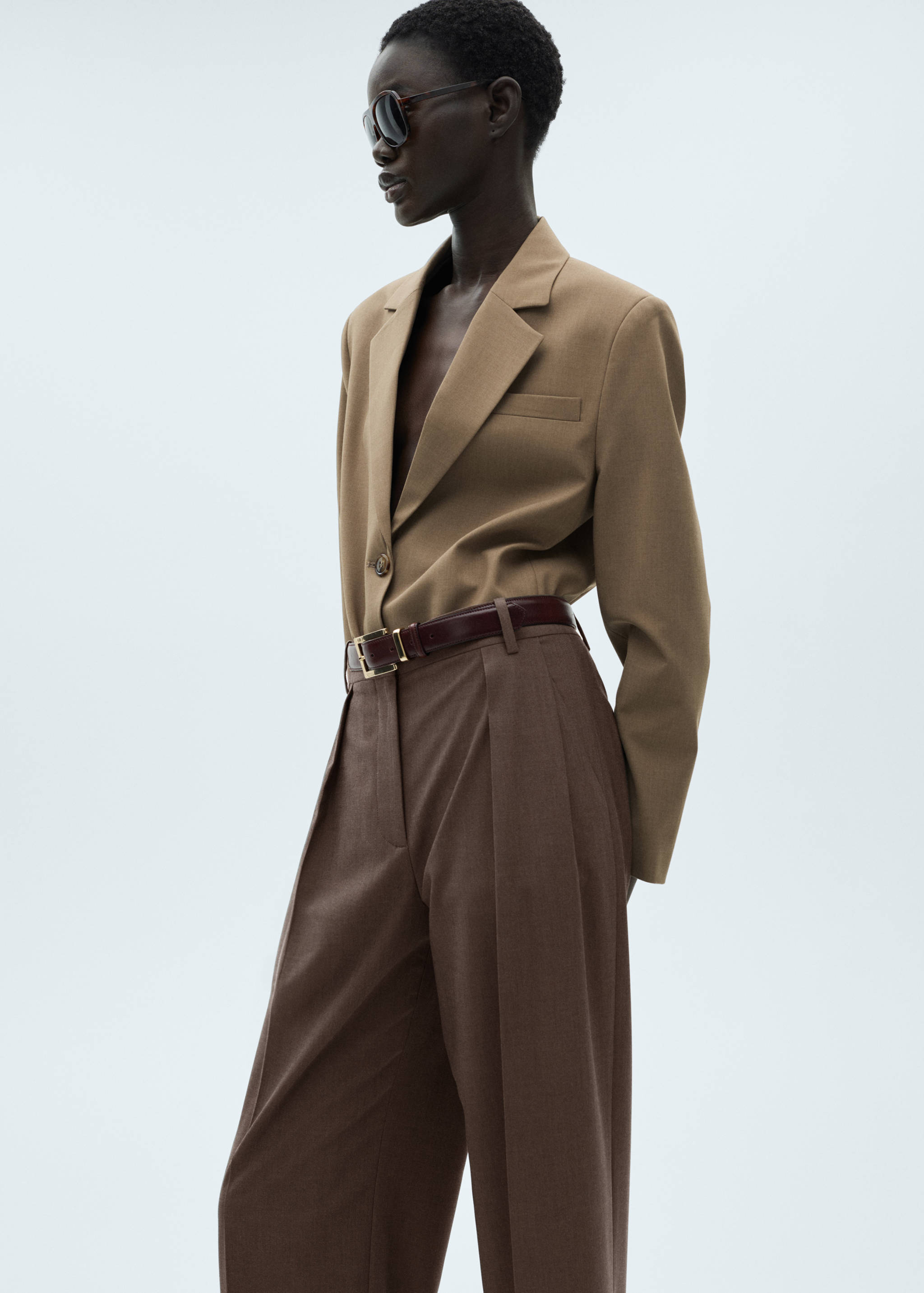 Gerade Bundfaltenhose - Detail des Artikels 1