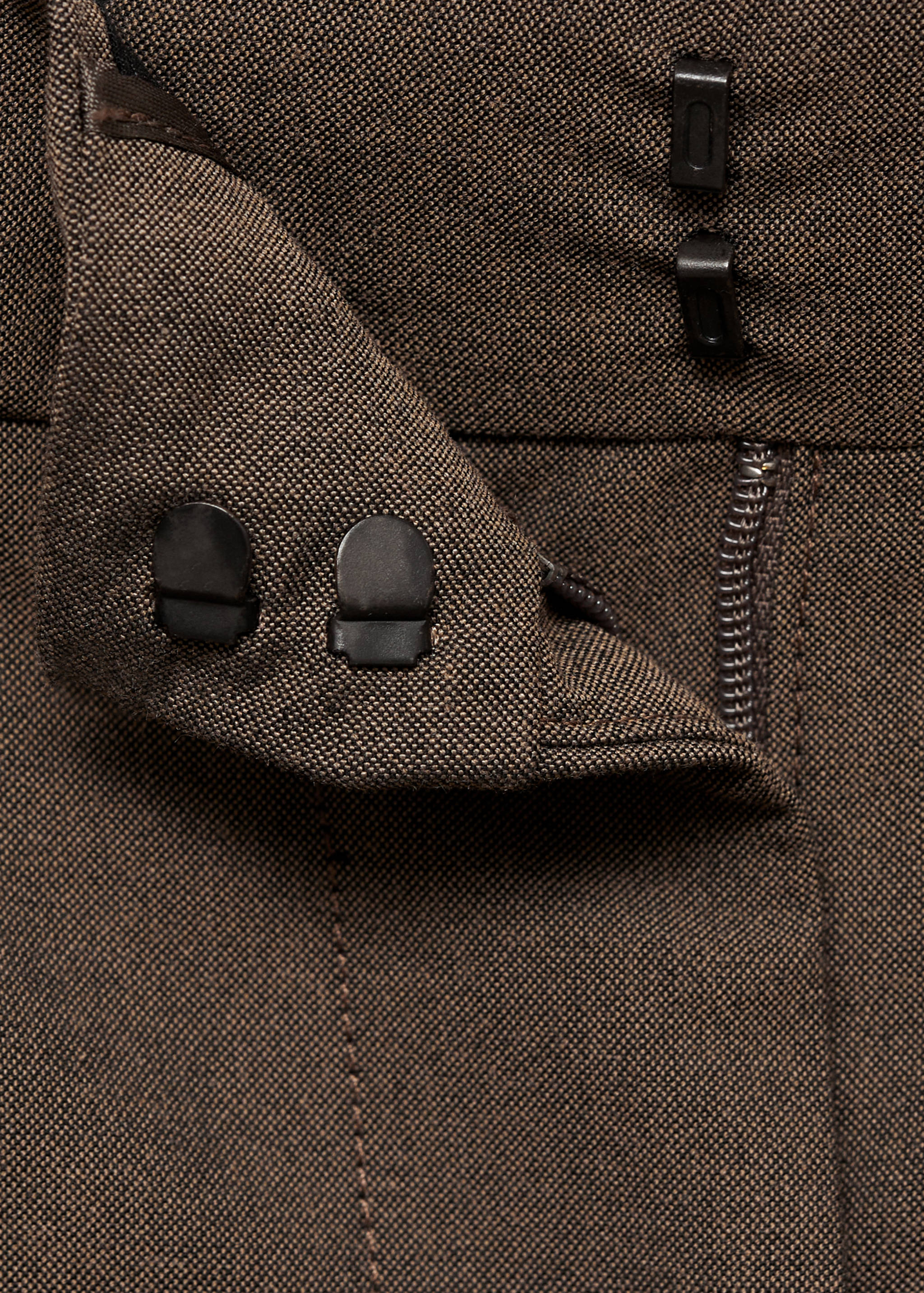 Gerade Bundfaltenhose - Detail des Artikels 8