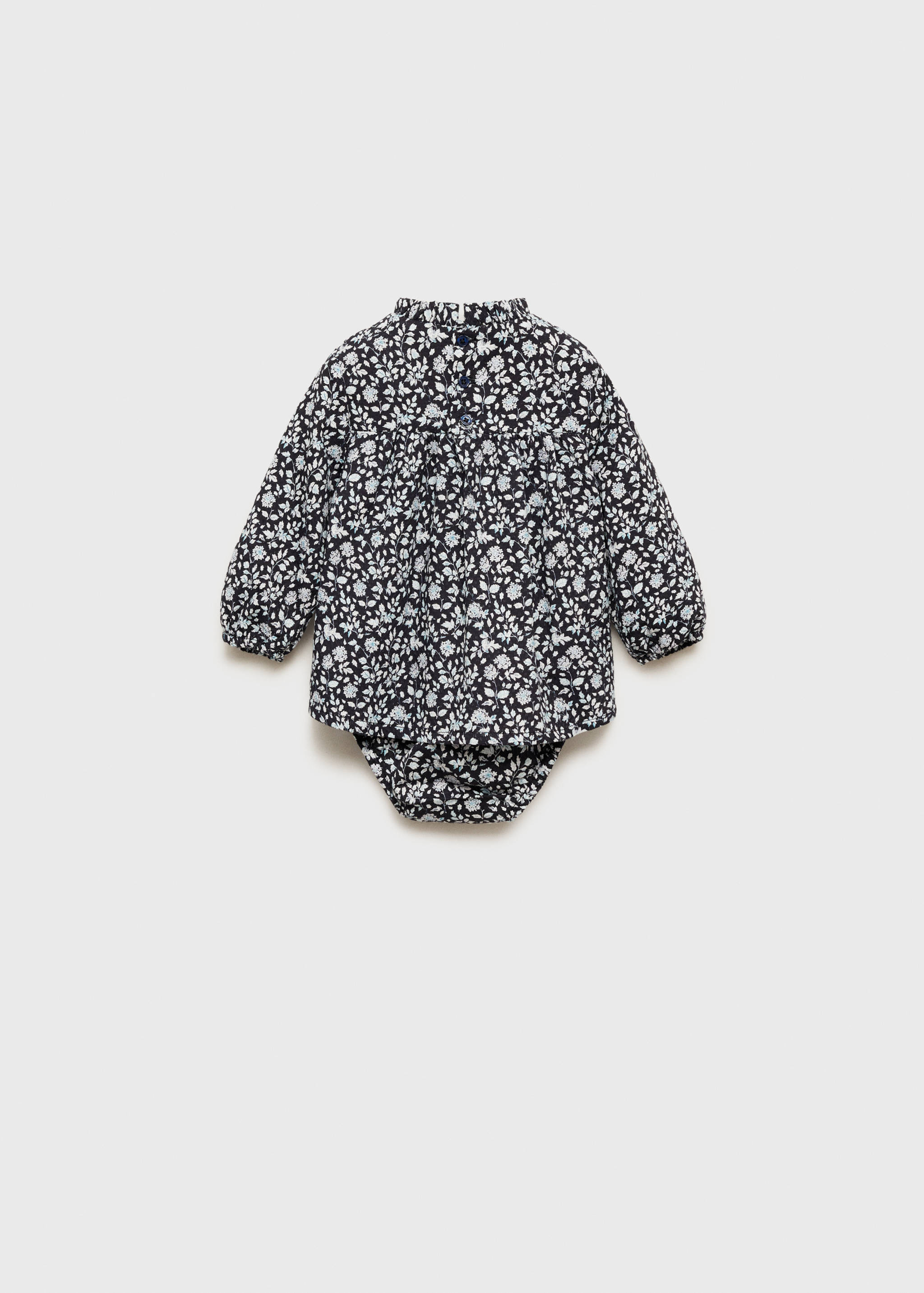 Printed dress and nappy cover - Reverse of the article