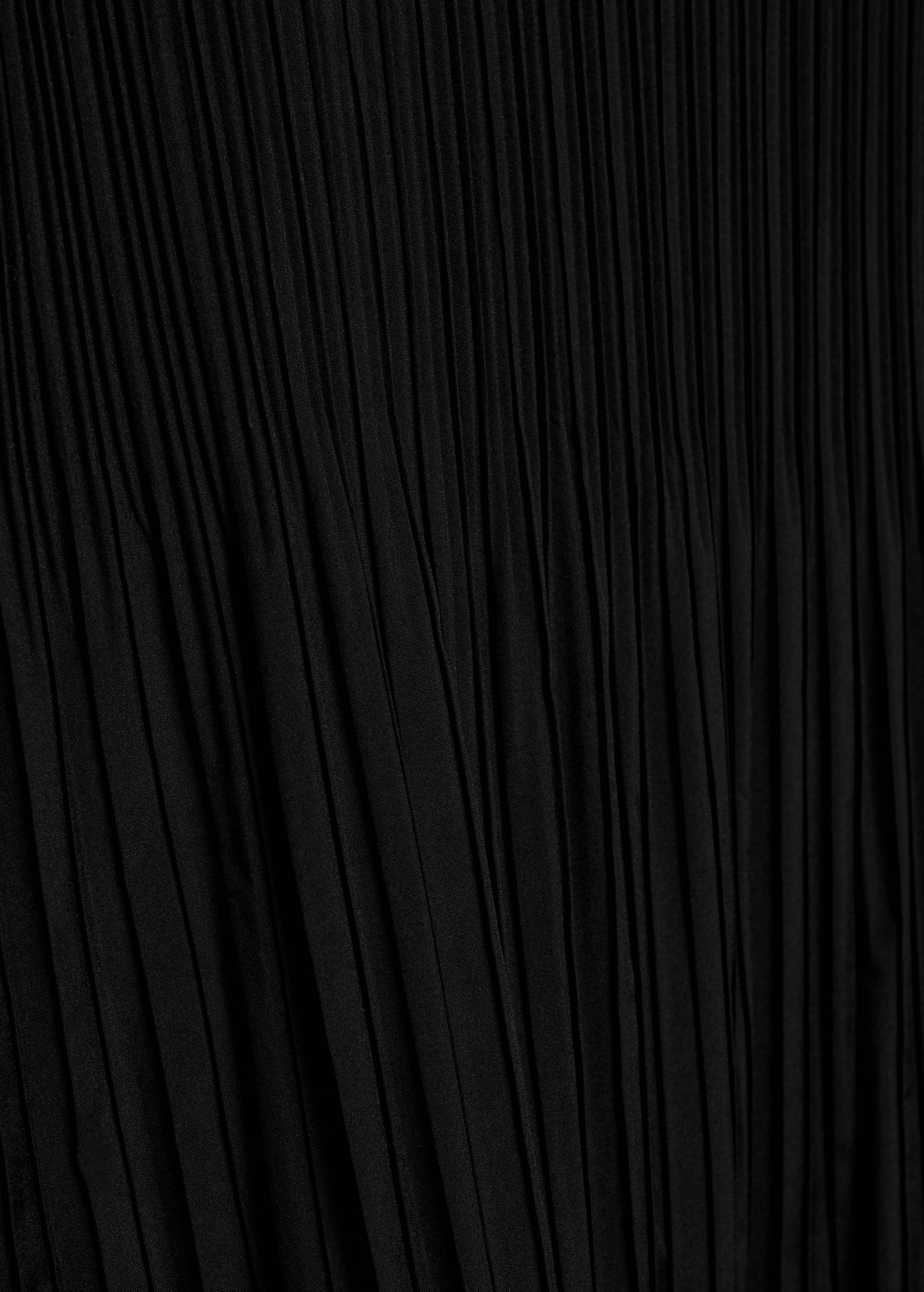 Short-sleeved pleated t-shirt - Details of the article 8