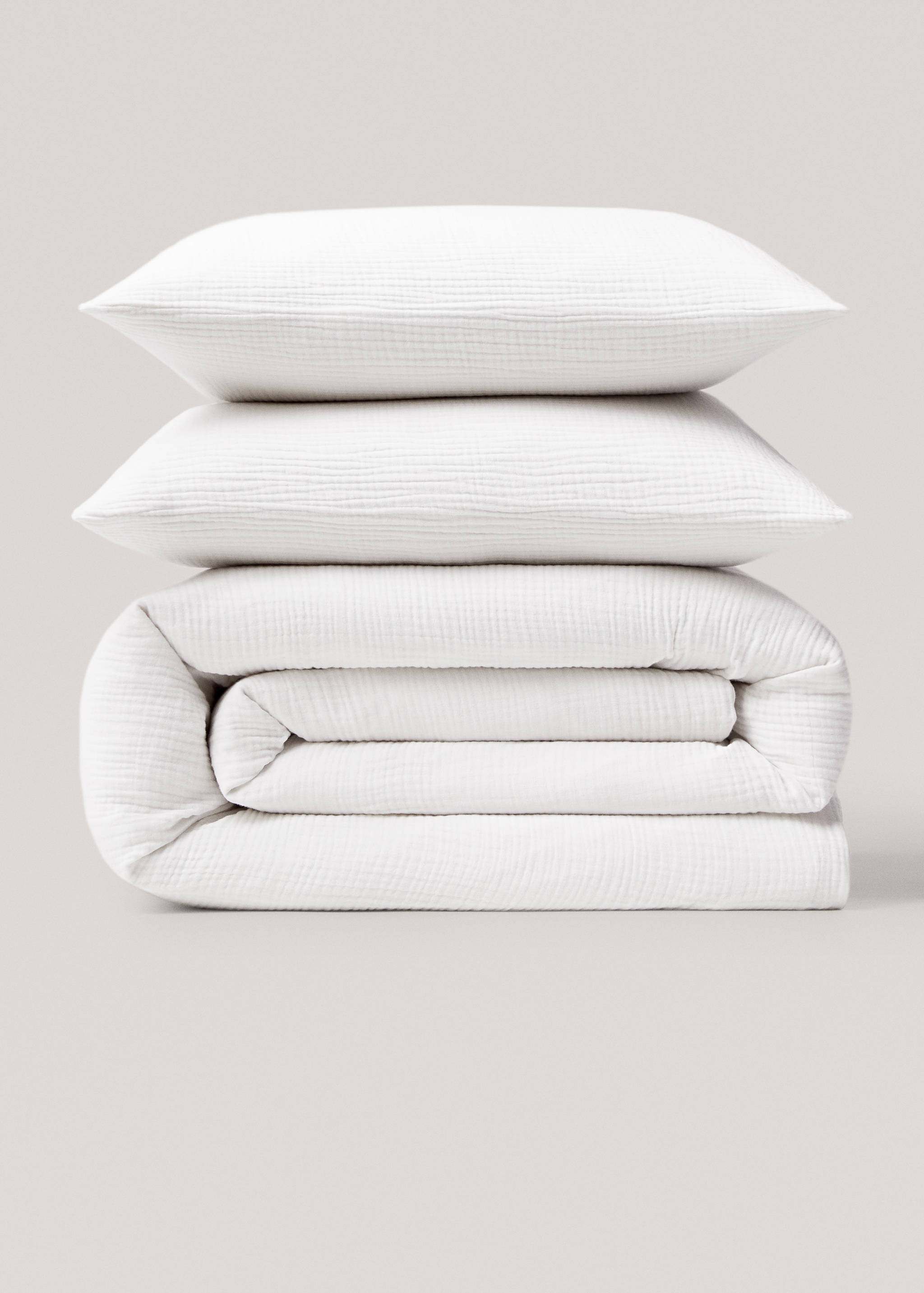 Cotton gauze duvet cover single bed - Article without model