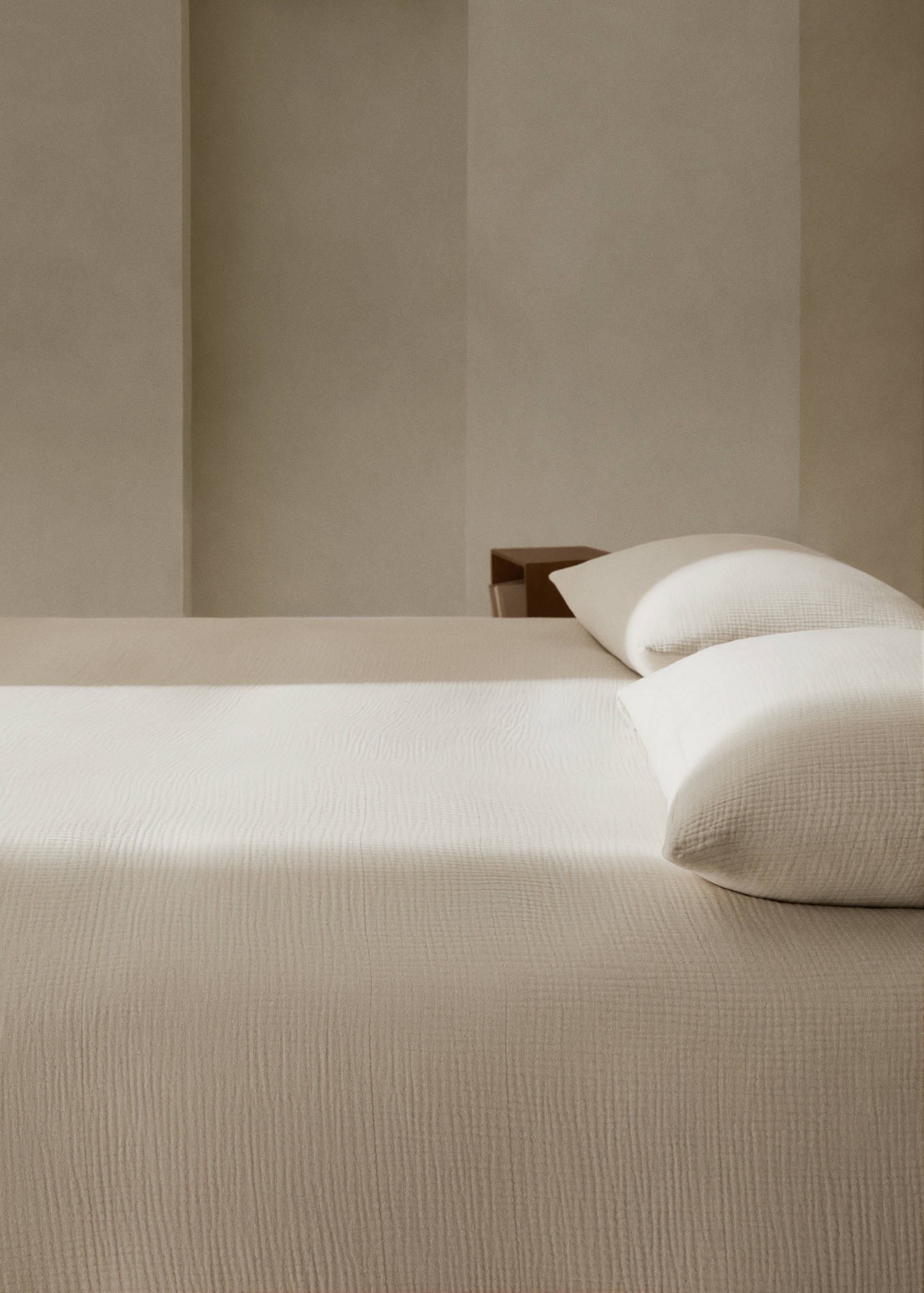 Cotton gauze duvet cover single bed - Details of the article 7